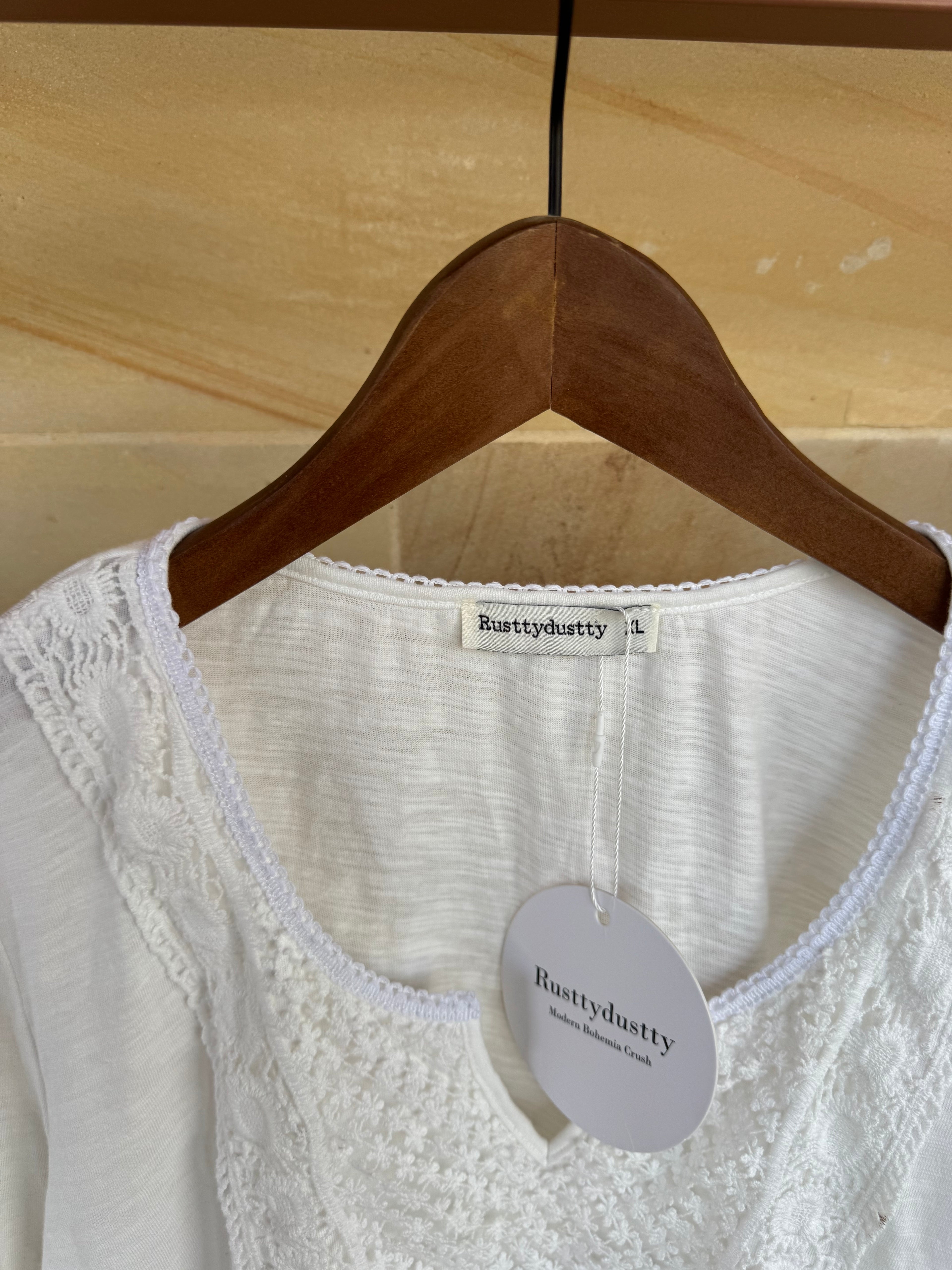 RUSTTY DUSTTY BLOUSE BNWT XL