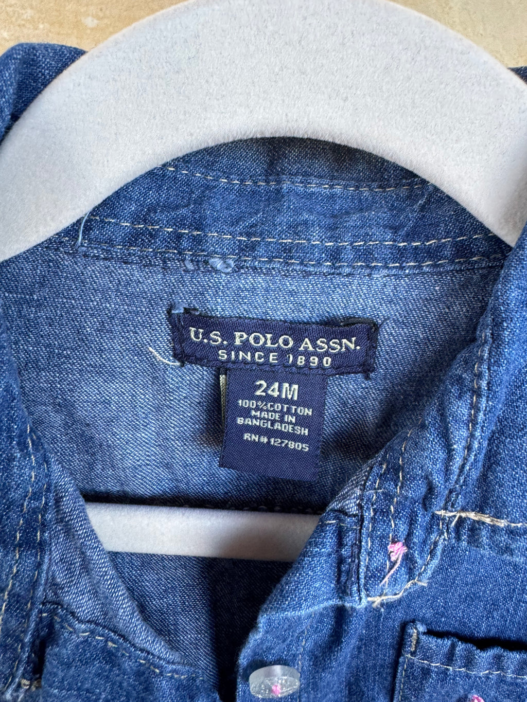 U.S. POLO ASSN DENIM DRESS 2