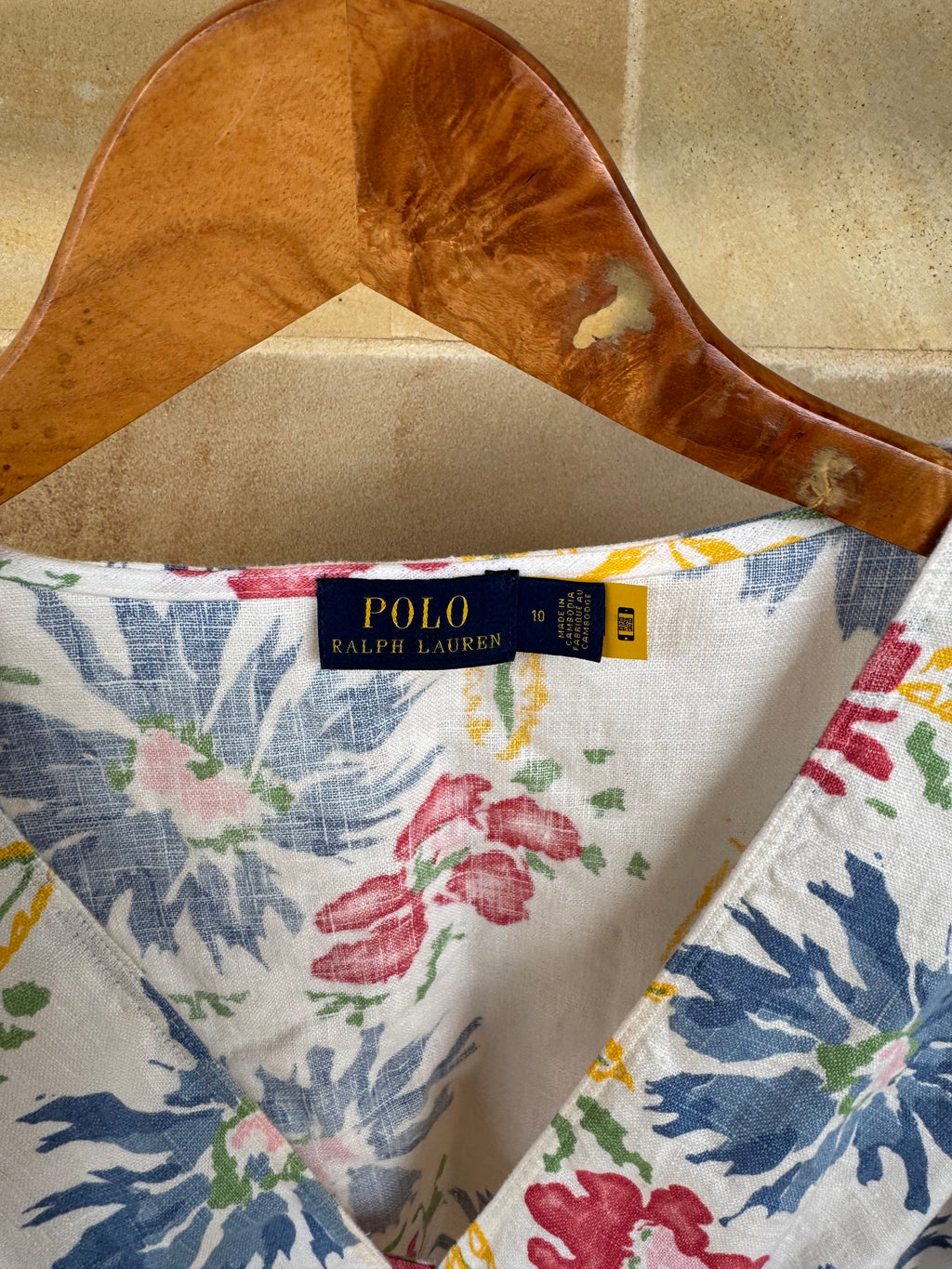 POLO RALPH LAUREN FLORAL DRESS 10