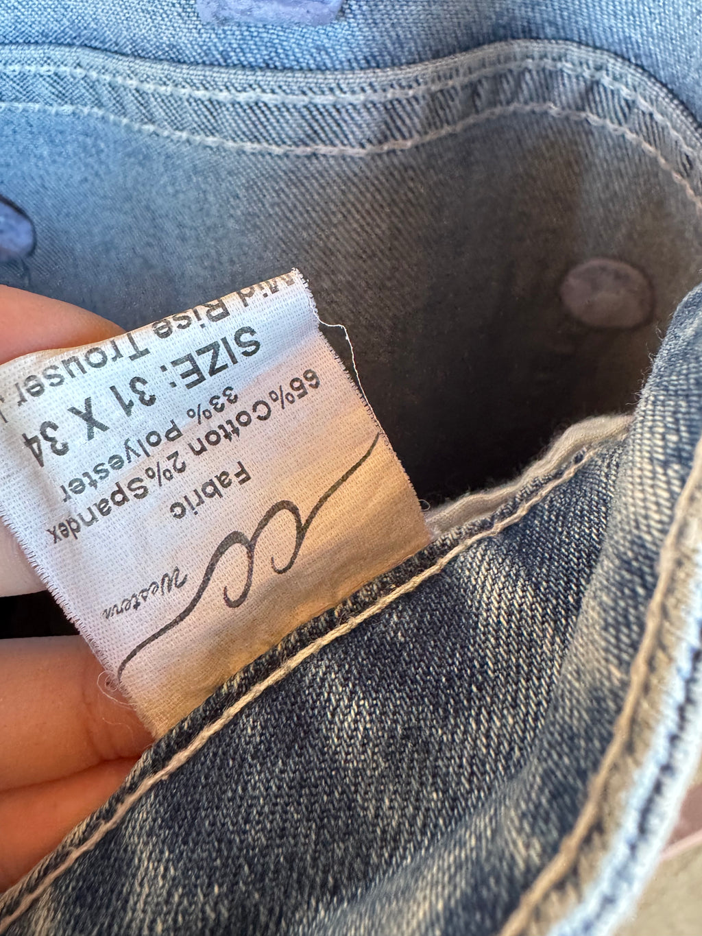 COWGIRL COUTURE JEANS 31/34