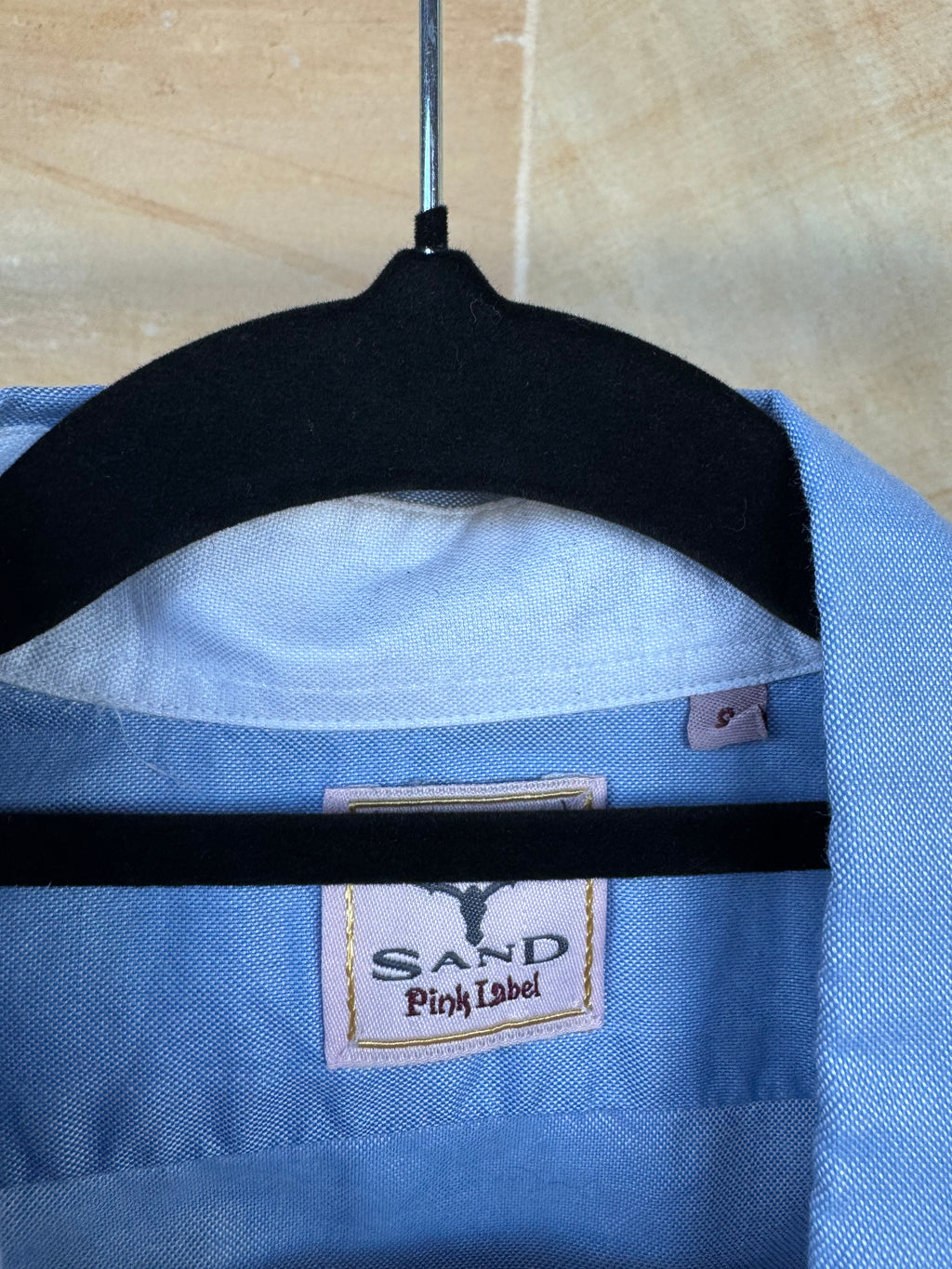 SAND PINK LABEL SHIRT S