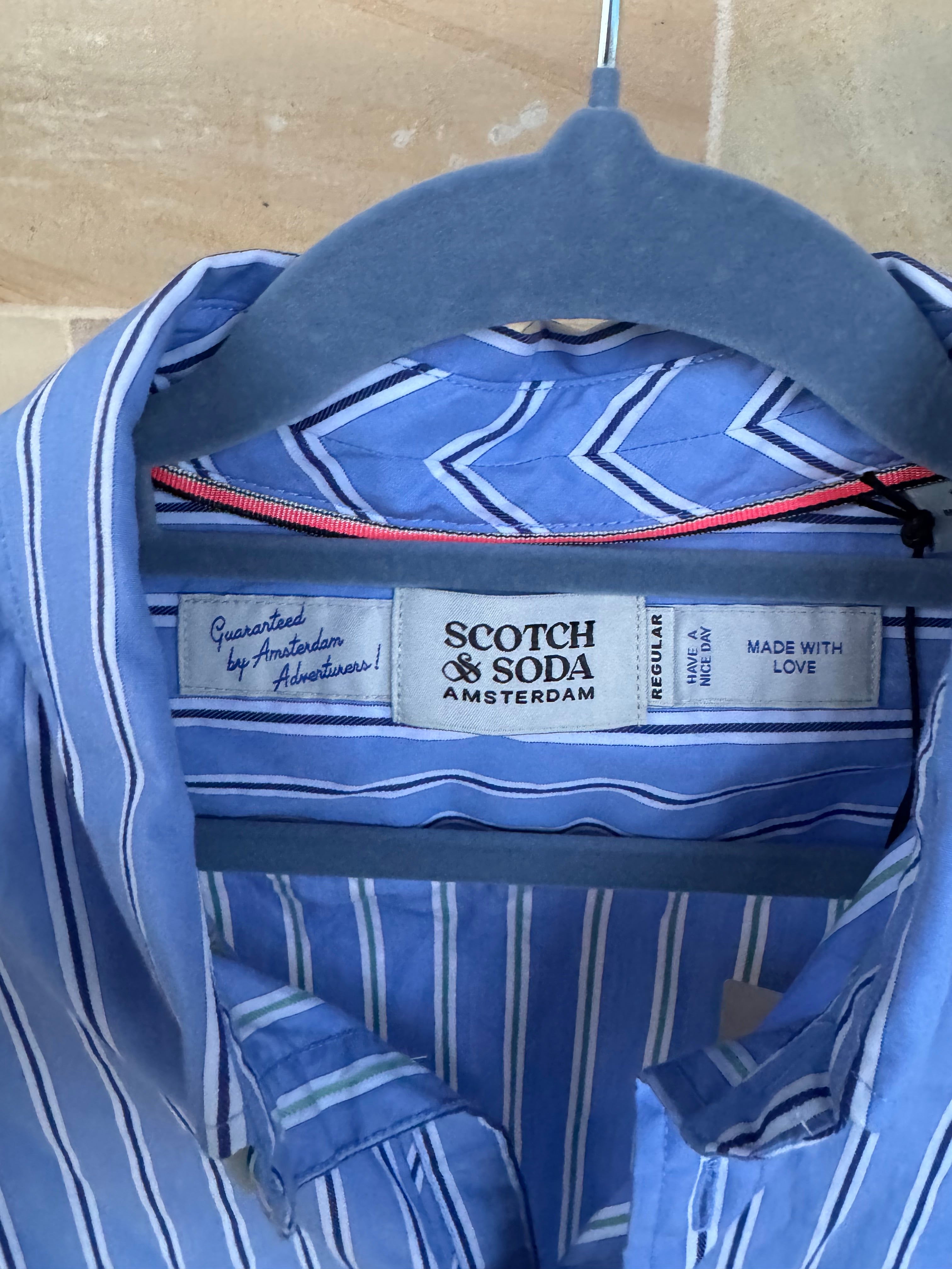 SCOTCH & SODA SHIRT BNWT S