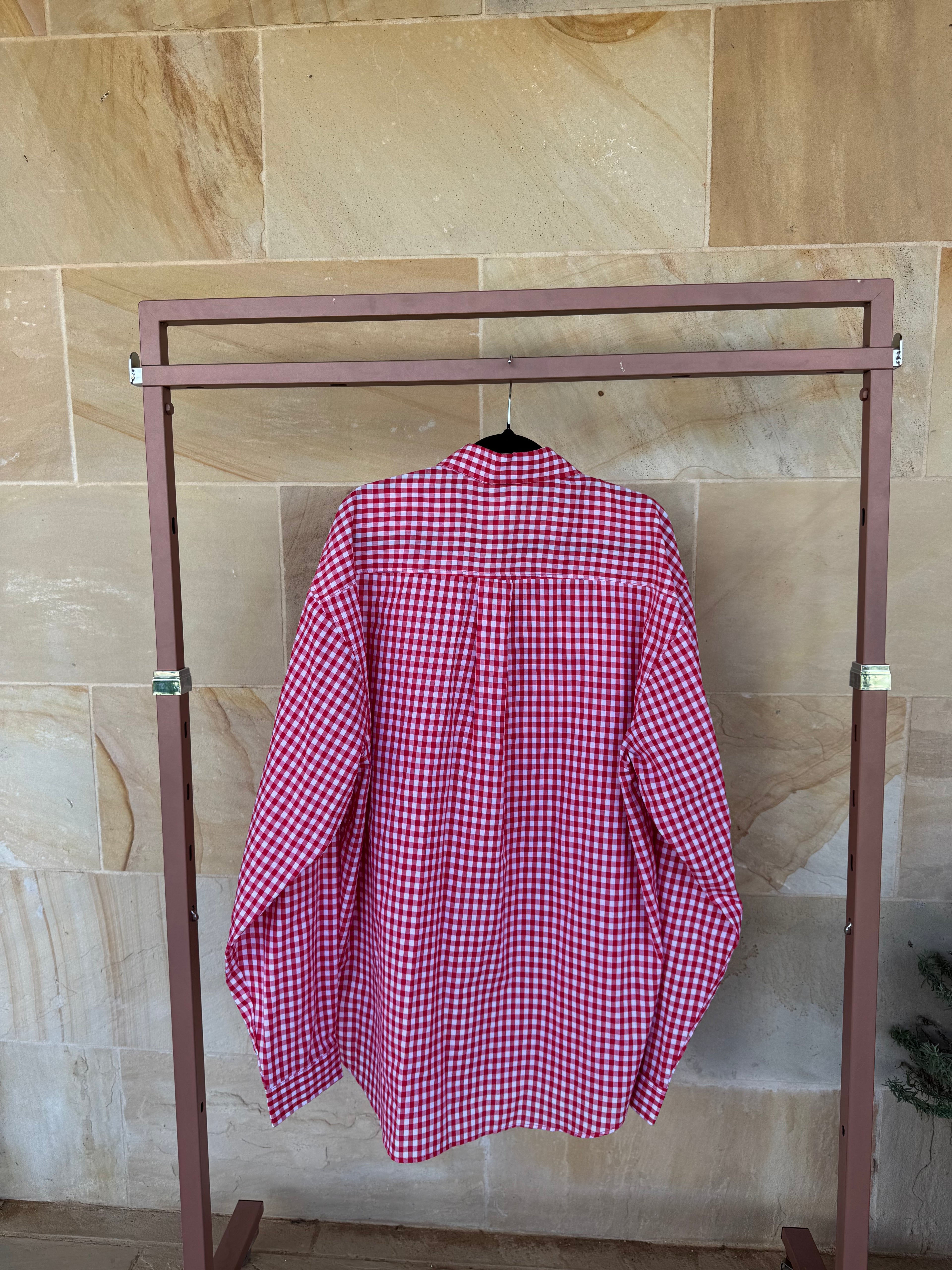 POLO RALPH LAUREN CHECKED SHIRT MENS 2XL