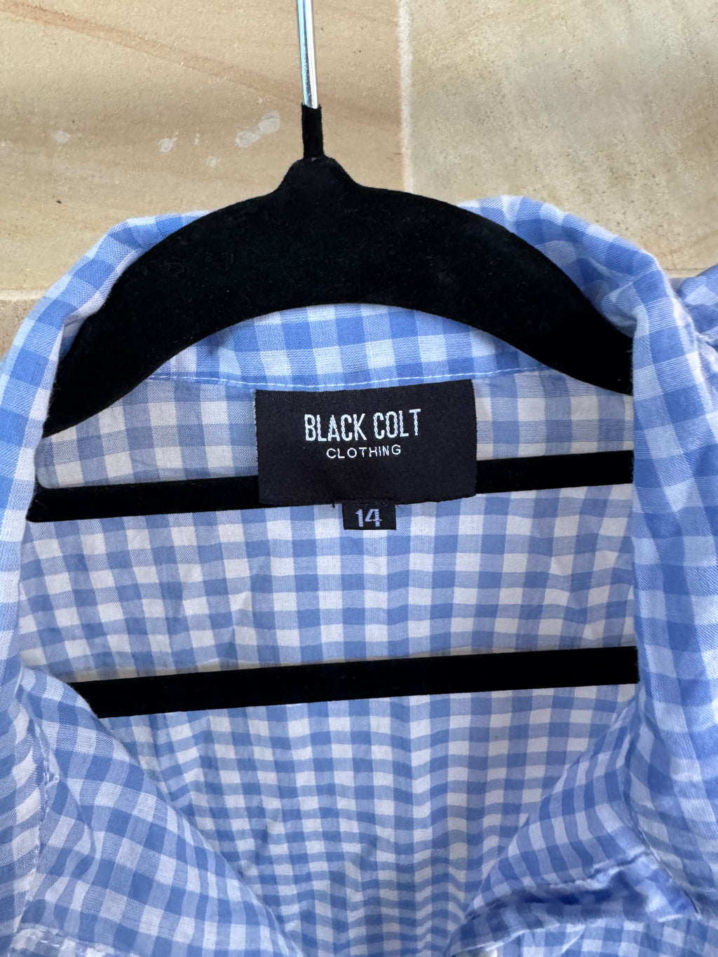 BLACK COLT SHIRT 14