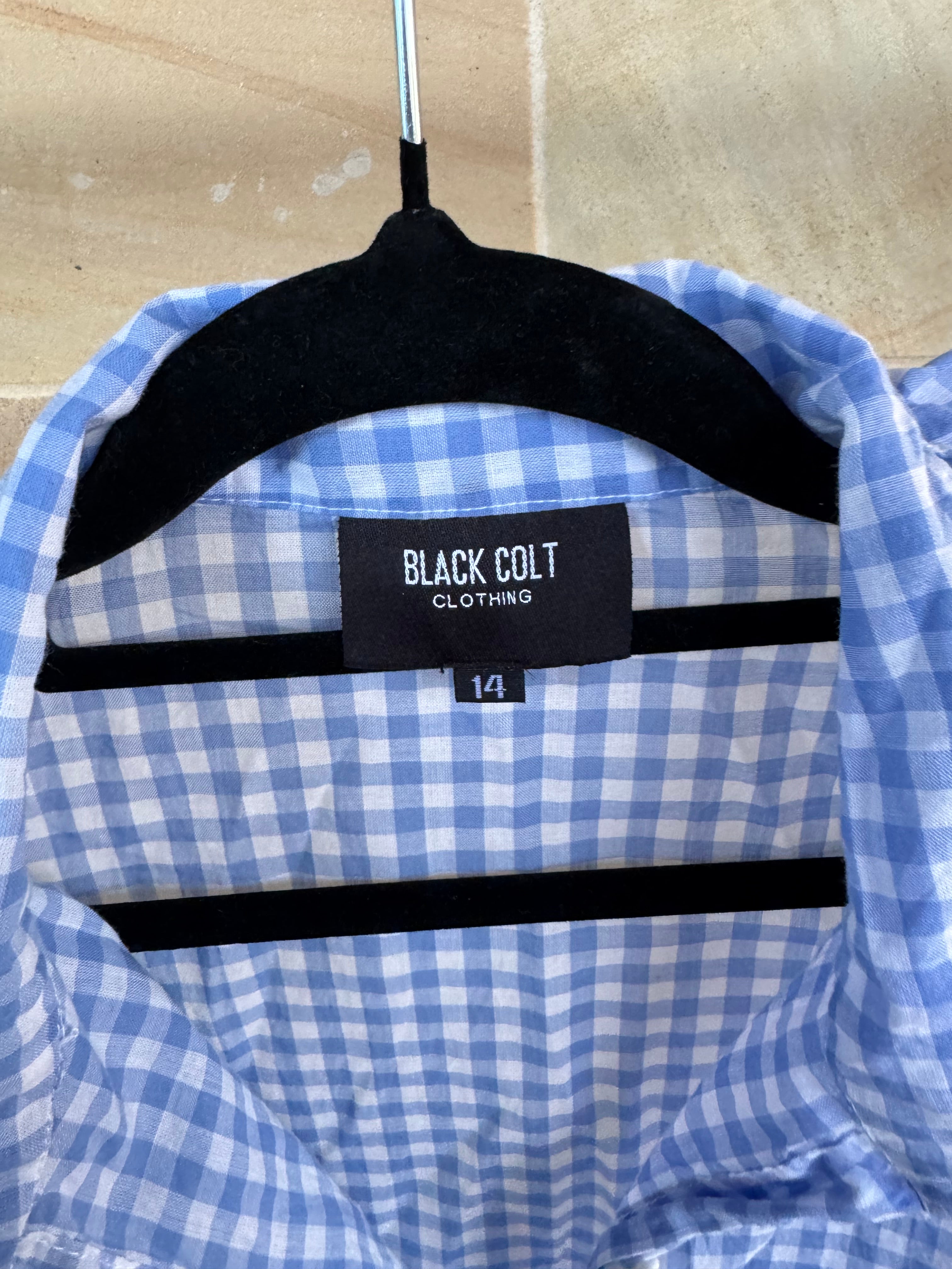 BLACK COLT SHIRT 14