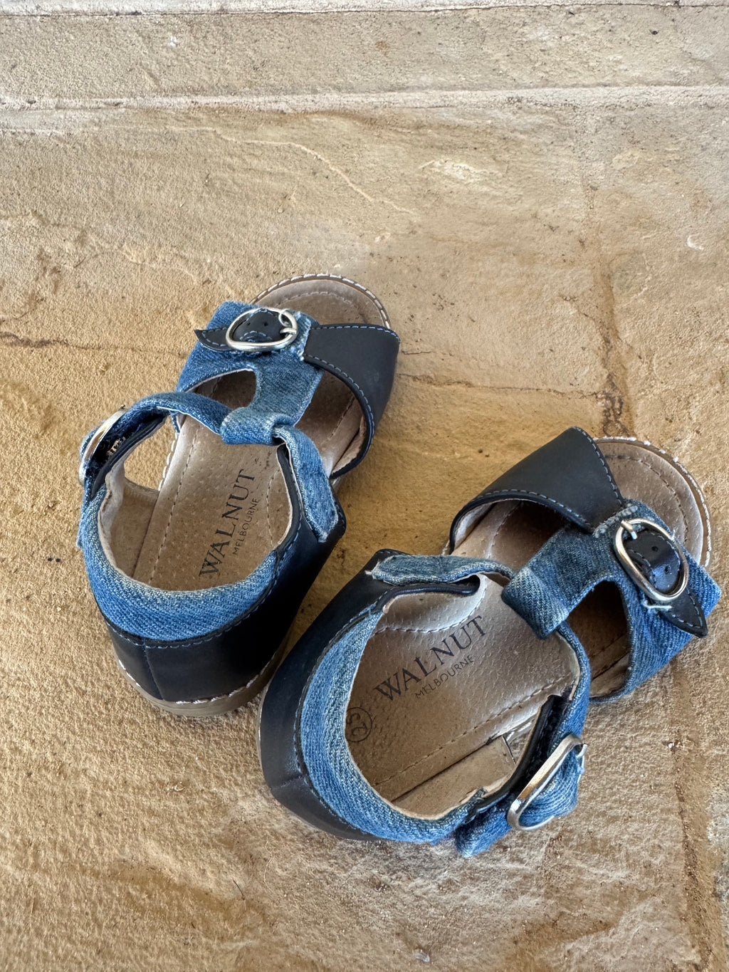 WALNUT MELBOURNE KIDS SANDALS 25
