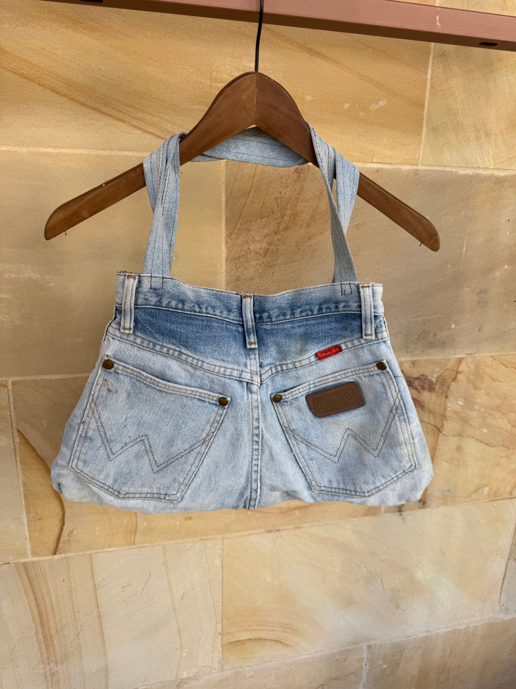 WRANGLER DENIM REWORKED BAG