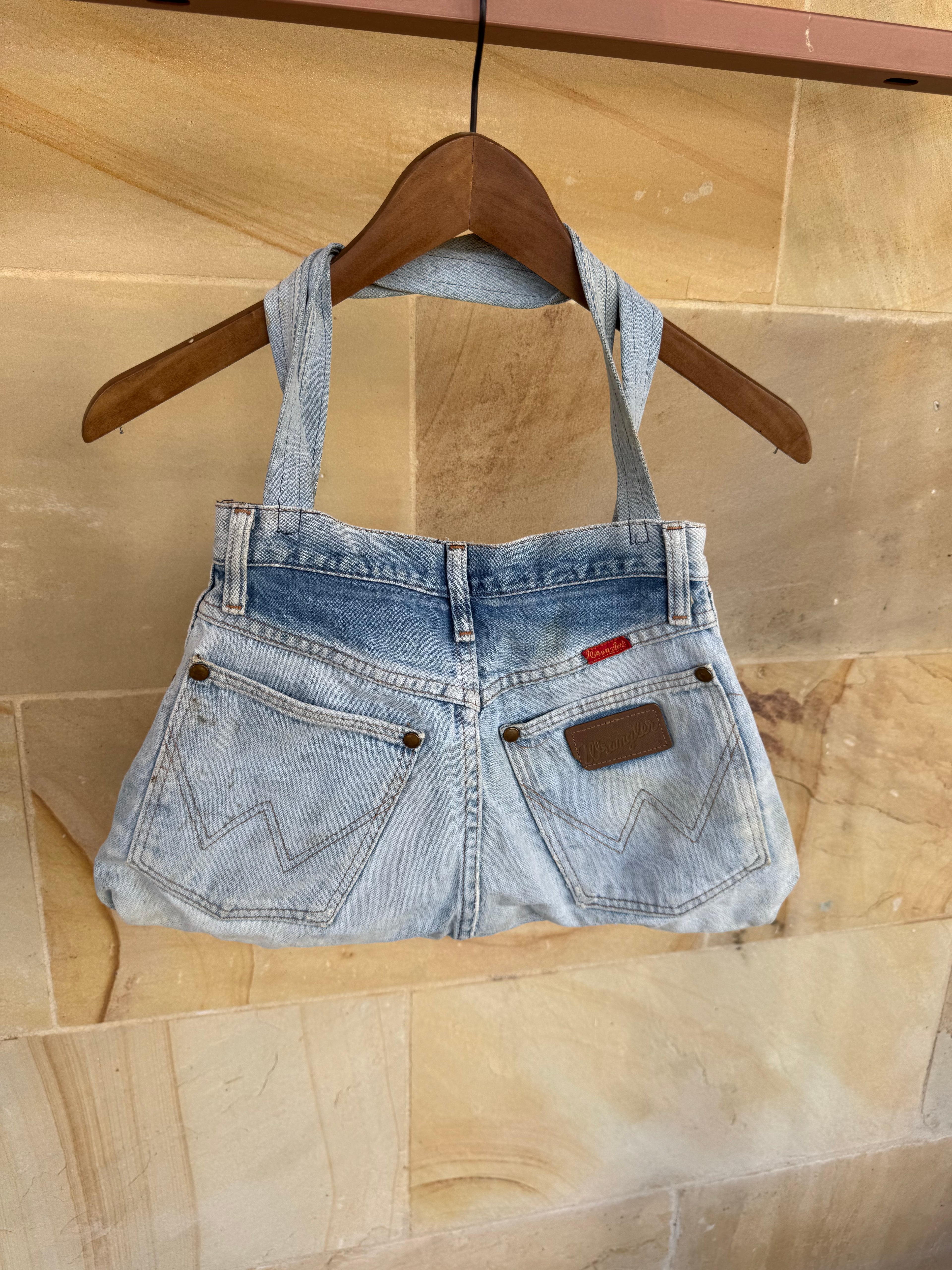 WRANGLER DENIM REWORKED BAG
