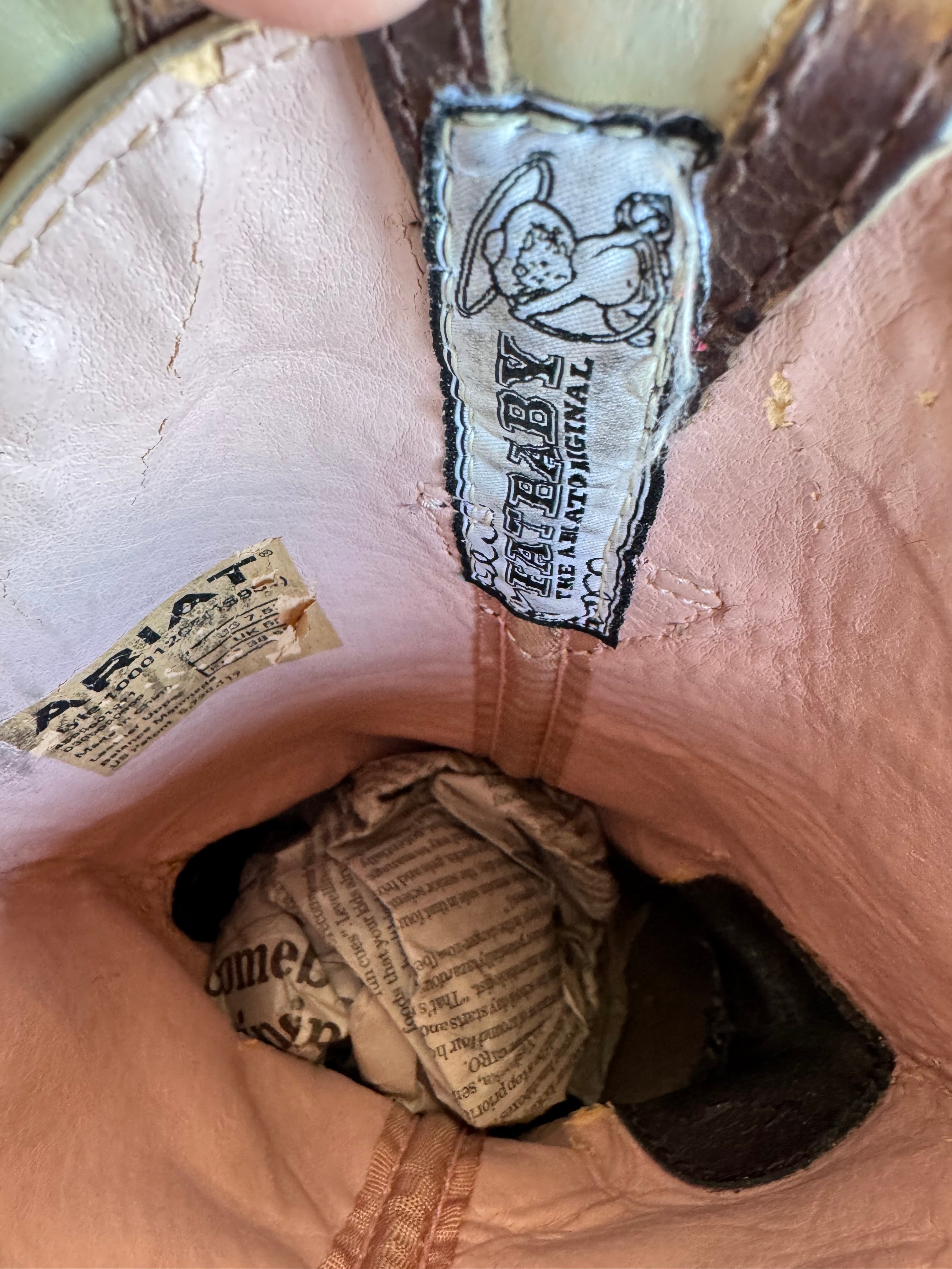 ARIAT FATBABY BOOTS 38.5