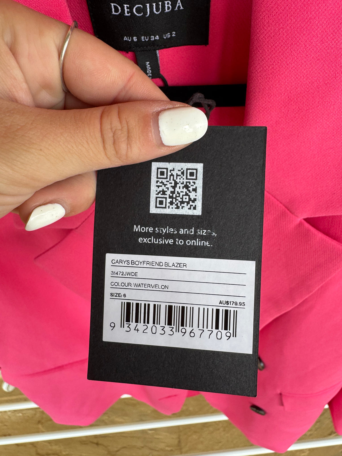 DECJUBA PINK BLAZER 6