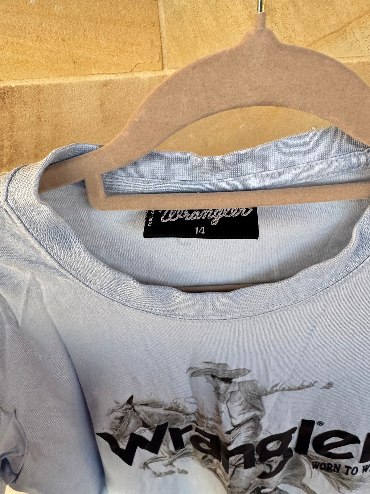 WRANGLER T SHIRT KIDS 14