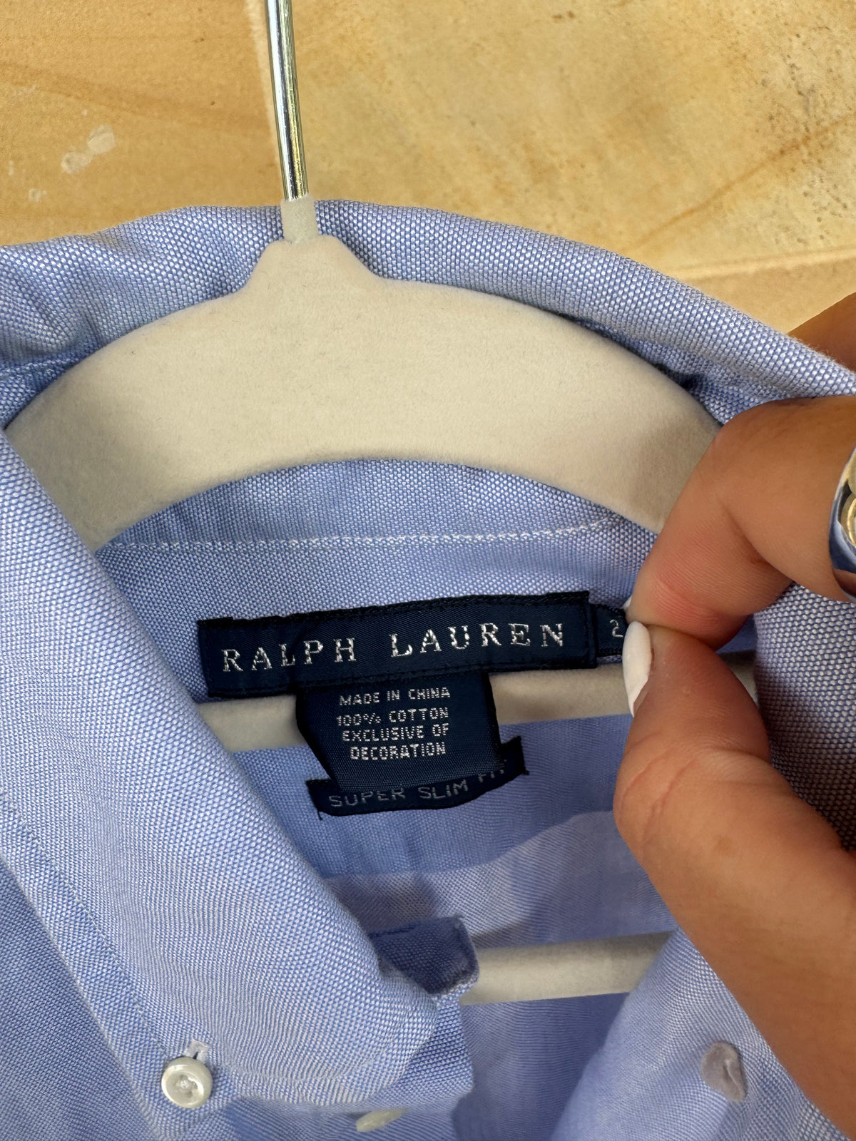 RALPH LAUREN FITTED SHIRT 6