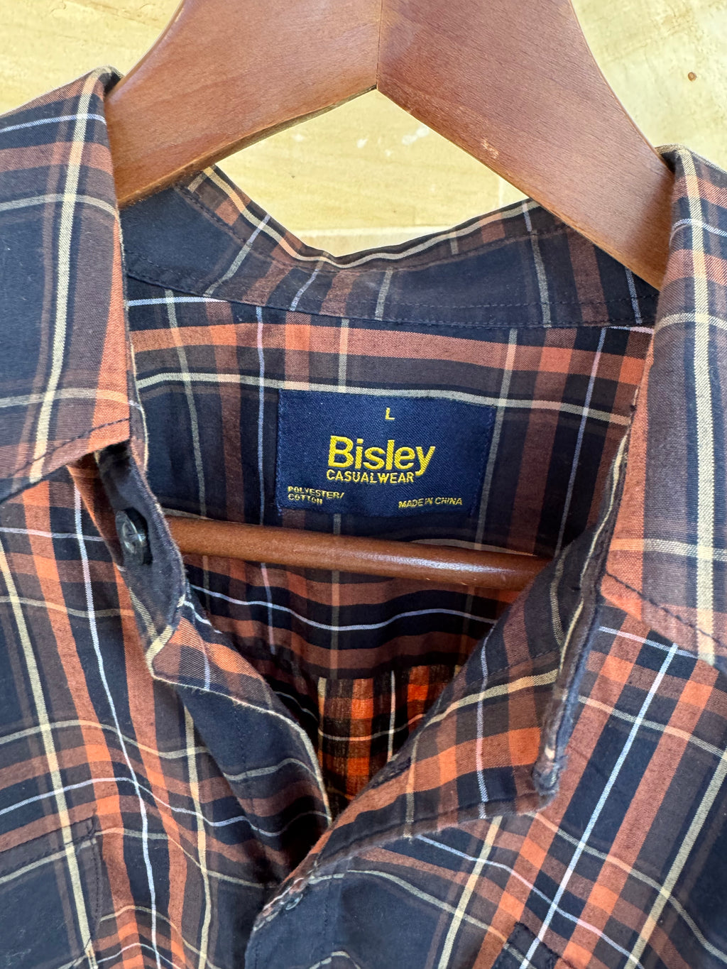 BISLEY MENS SHIRT L