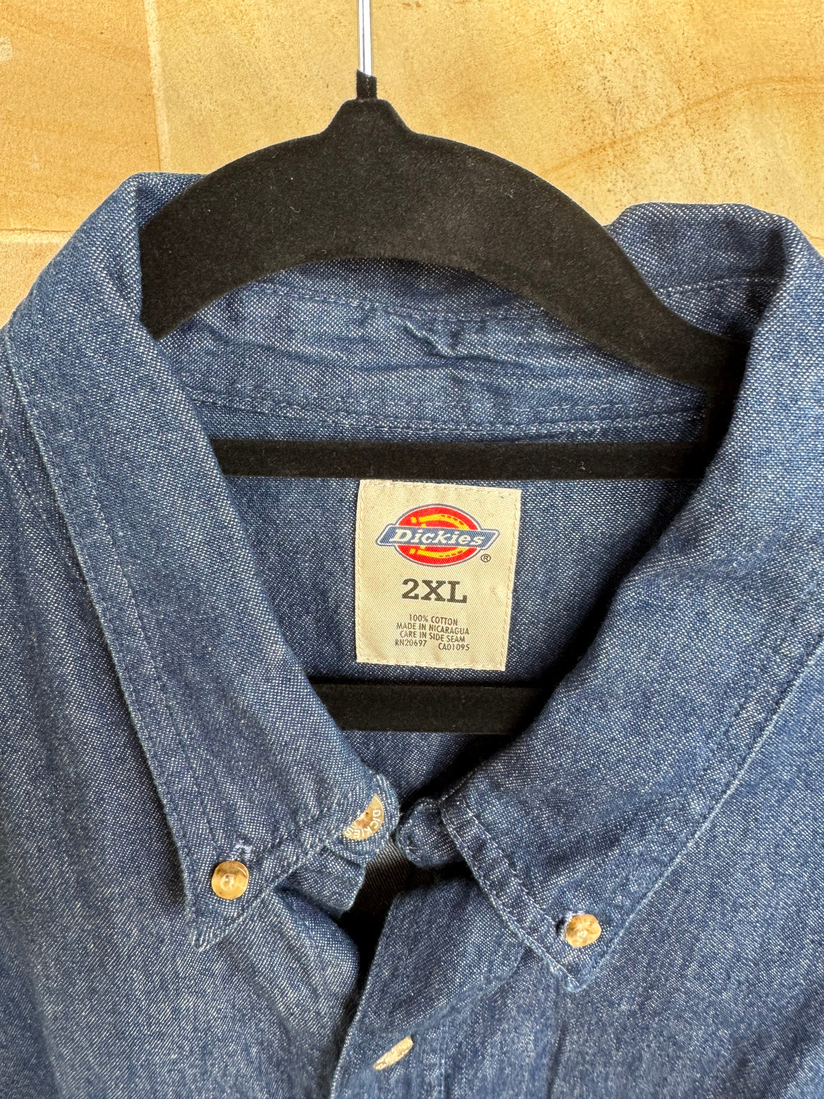 DICKIES DENIM SHIRT 2XL