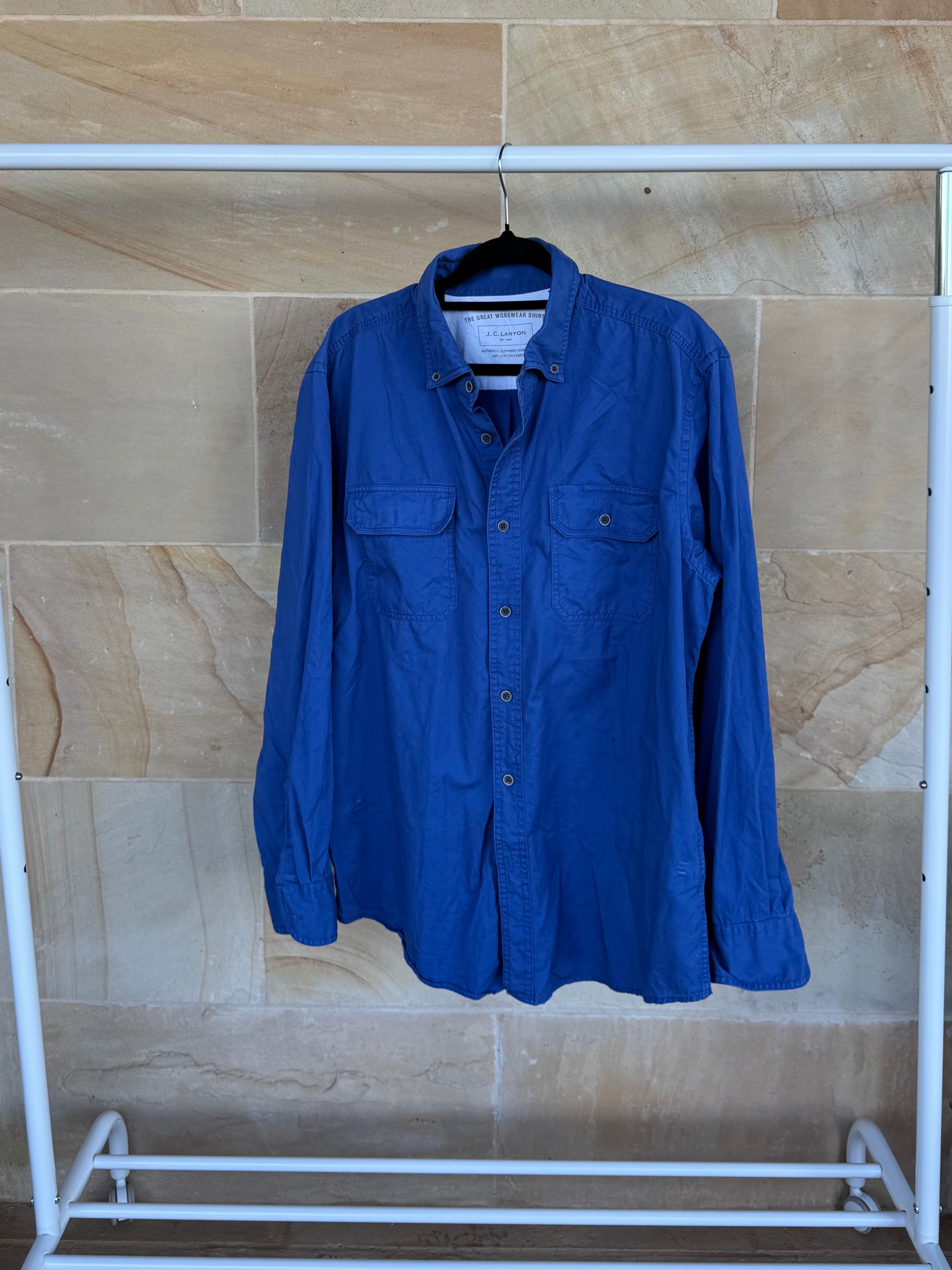 J. C. LANYON WORKSHIRT M