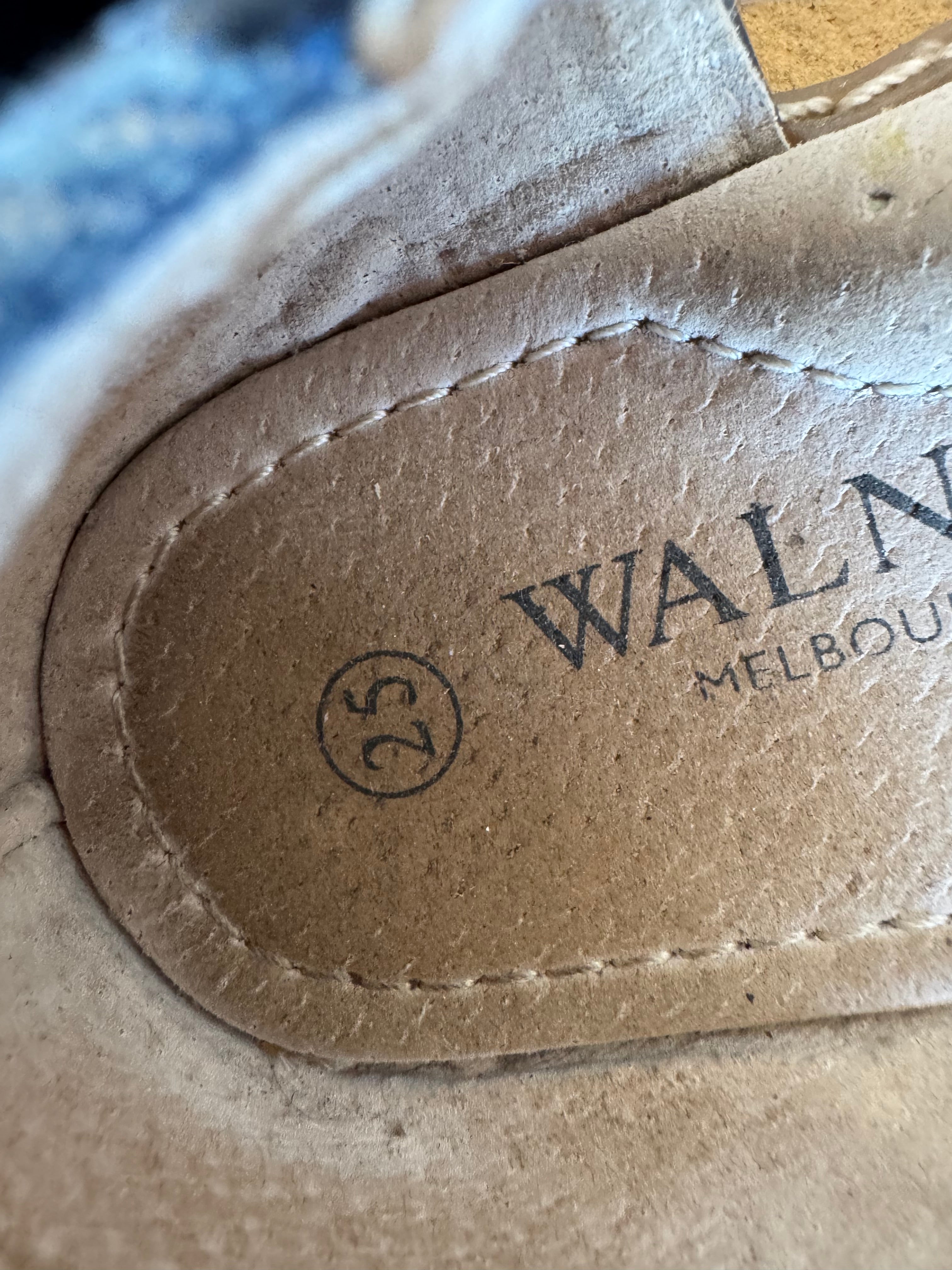 WALNUT MELBOURNE KIDS SANDALS 25
