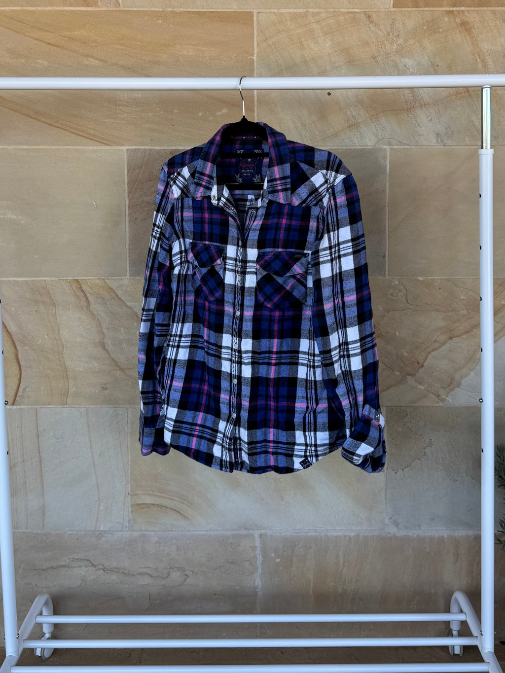 SUPERDRY FLANNELETTE SHIRT 12