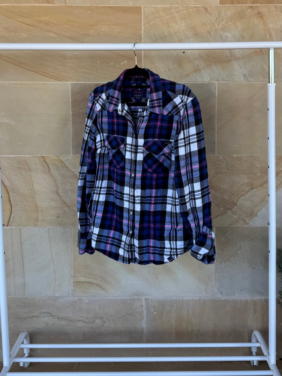 SUPERDRY FLANNELETTE SHIRT 12