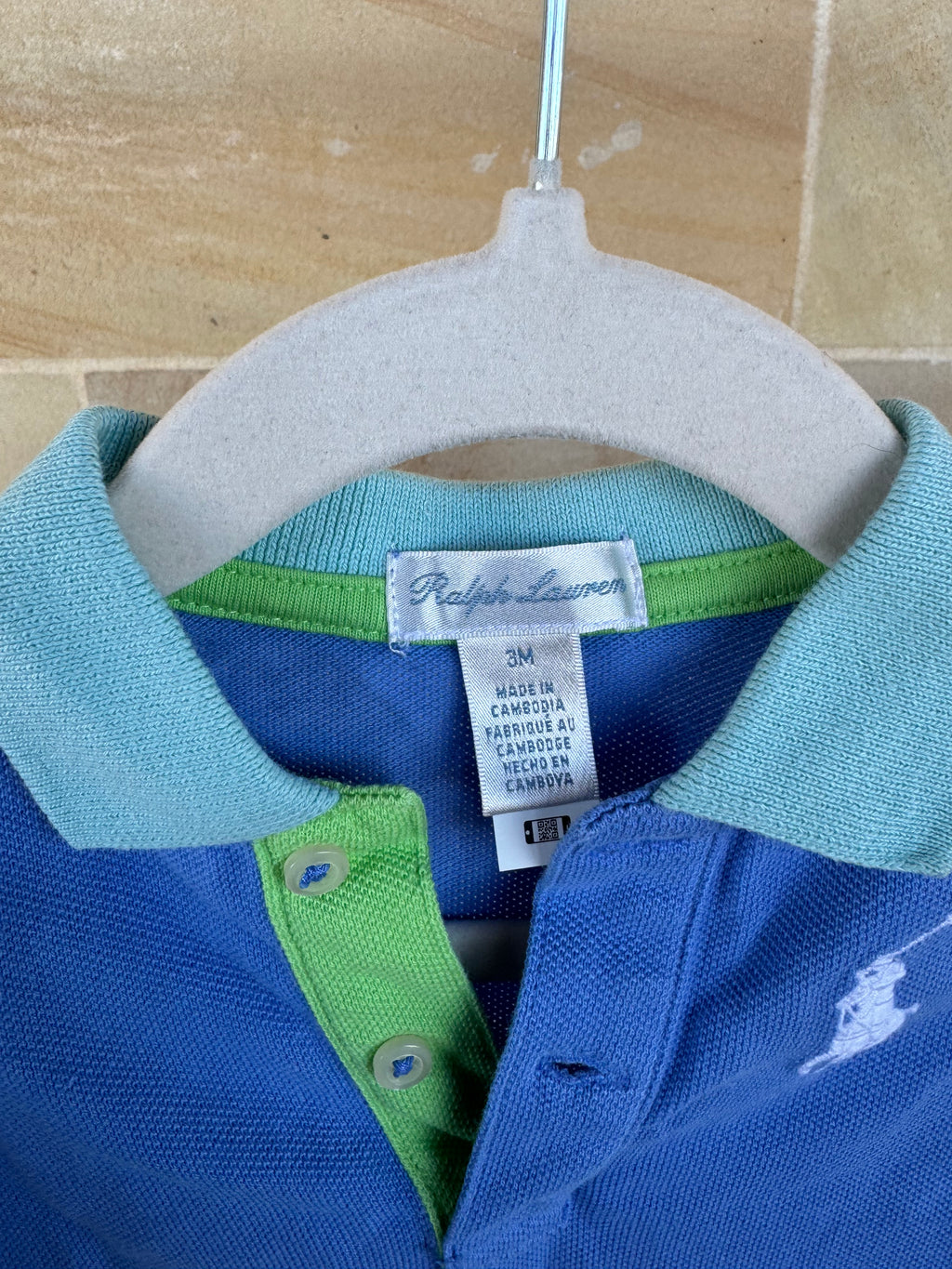 RALPH LAUREN BABY ONESIE 3M
