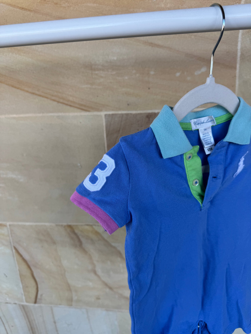 RALPH LAUREN BABY ONESIE 3M