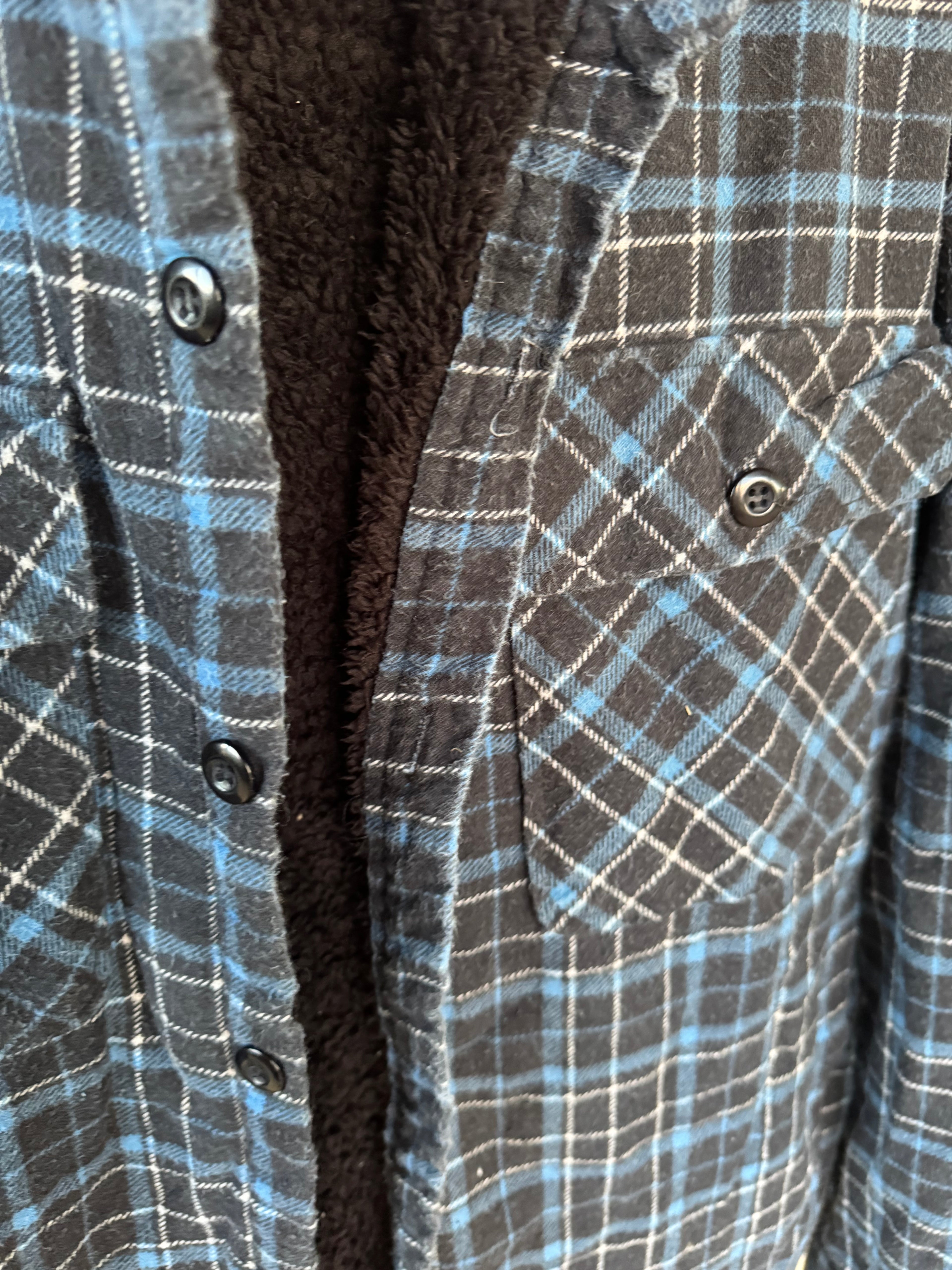 FLEECE/FLANNO JACKET S