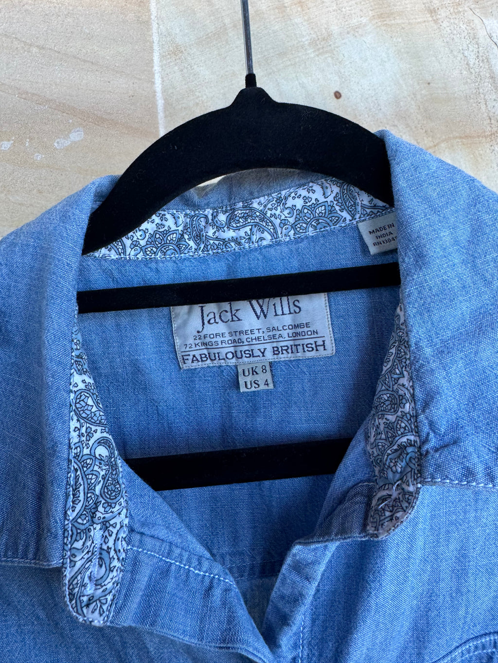 JACK WILLS DENIM ROMPER 8