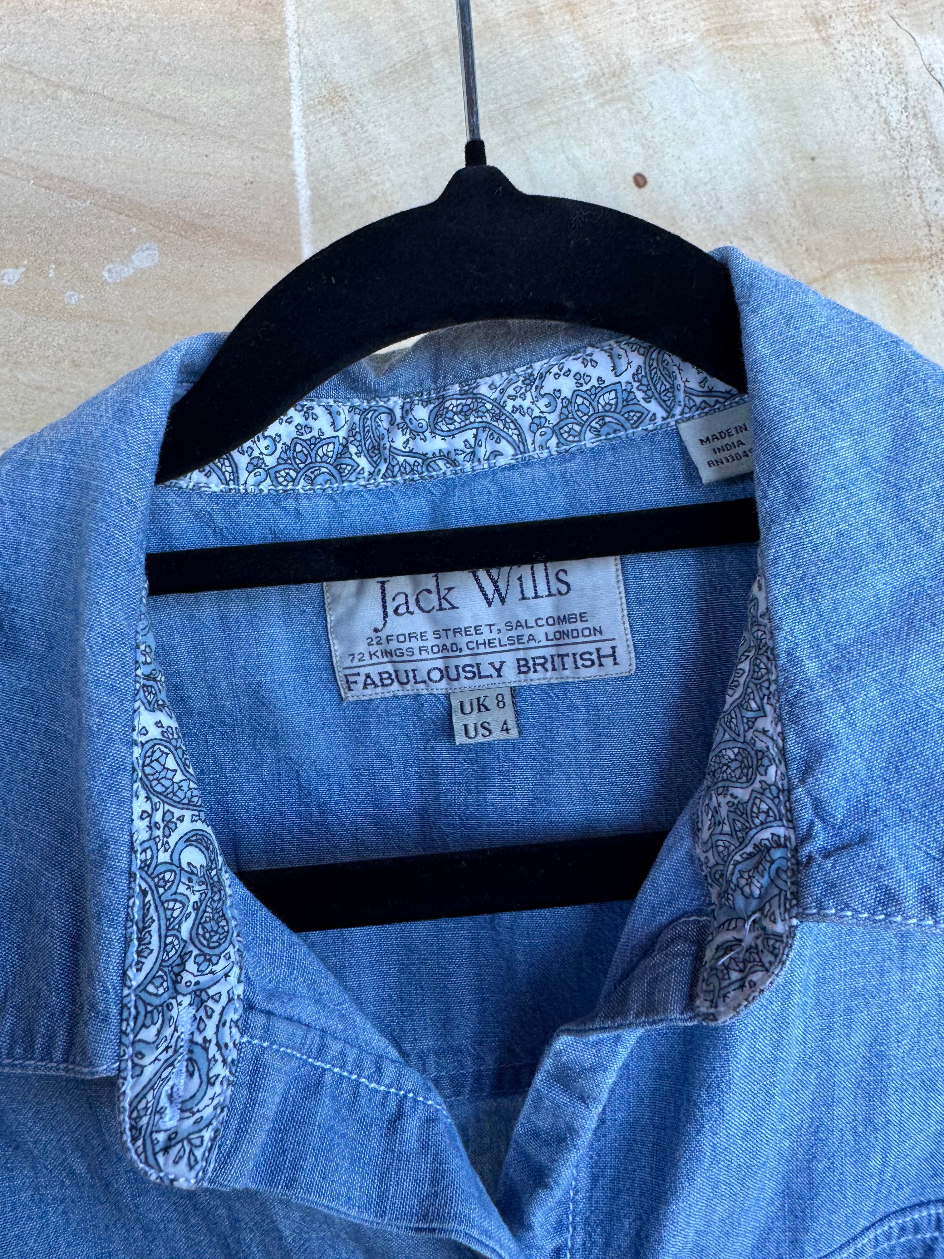 JACK WILLS DENIM ROMPER 8