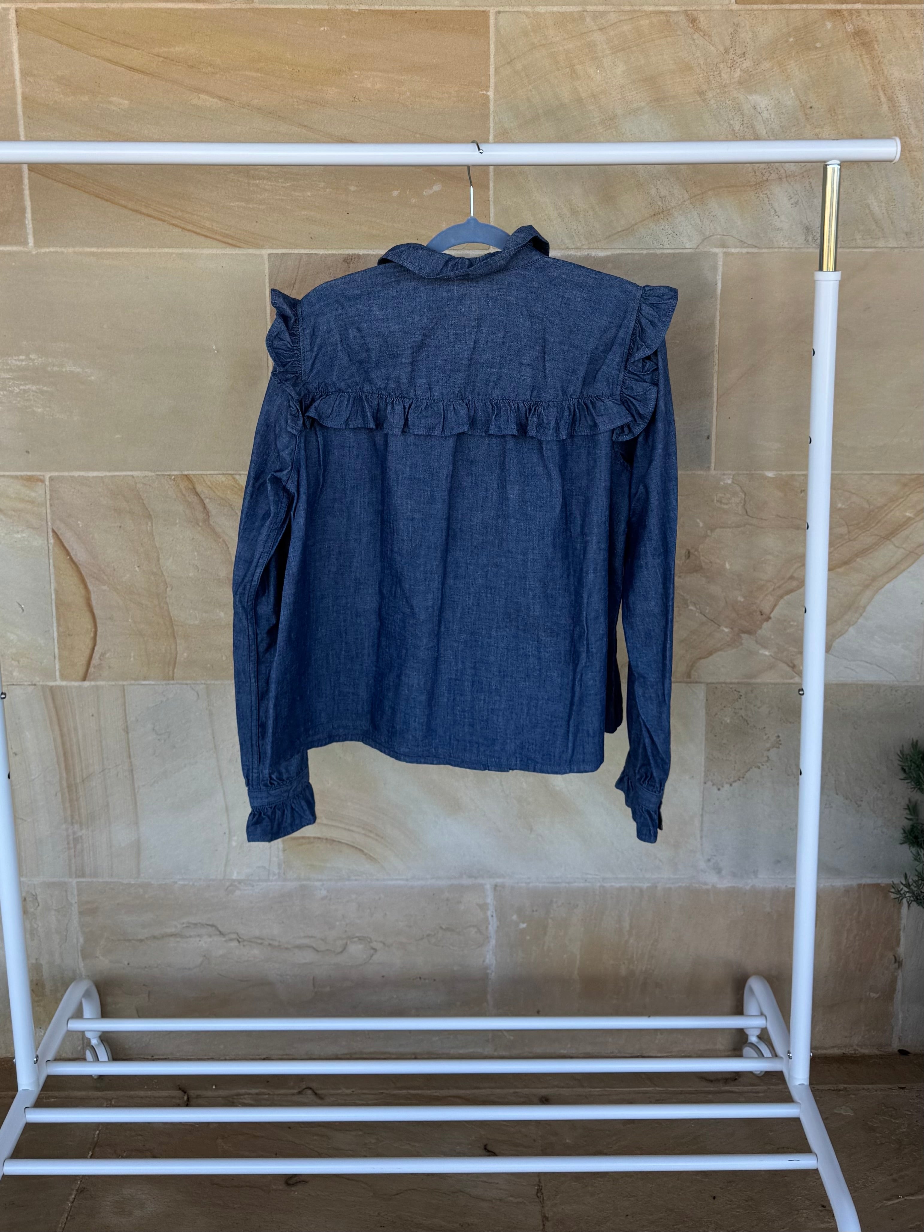 R.M. WILLIAMS DENIM SHIRT 10