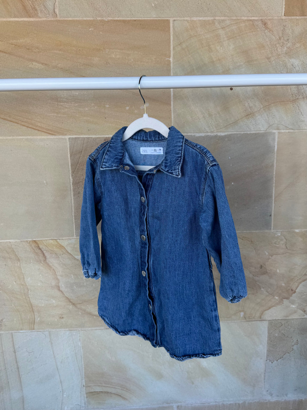 ZARA KIDS DENIM DRESS 2-3