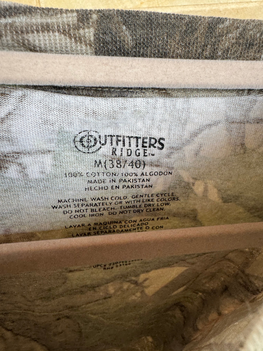 OUTFITTERS RIDGE CAMO T SHIRT M