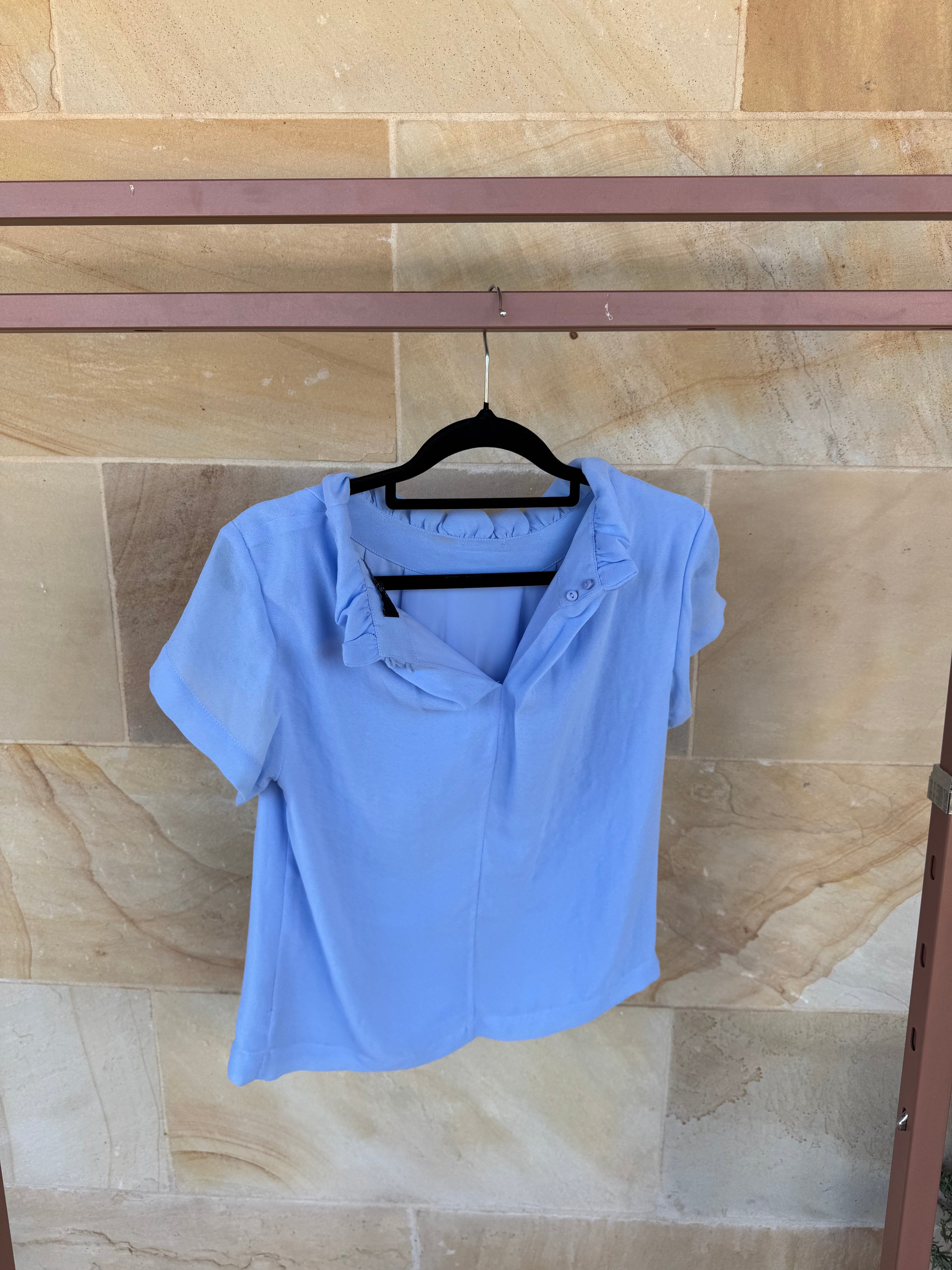 SABA BLUE BLOUSE 4
