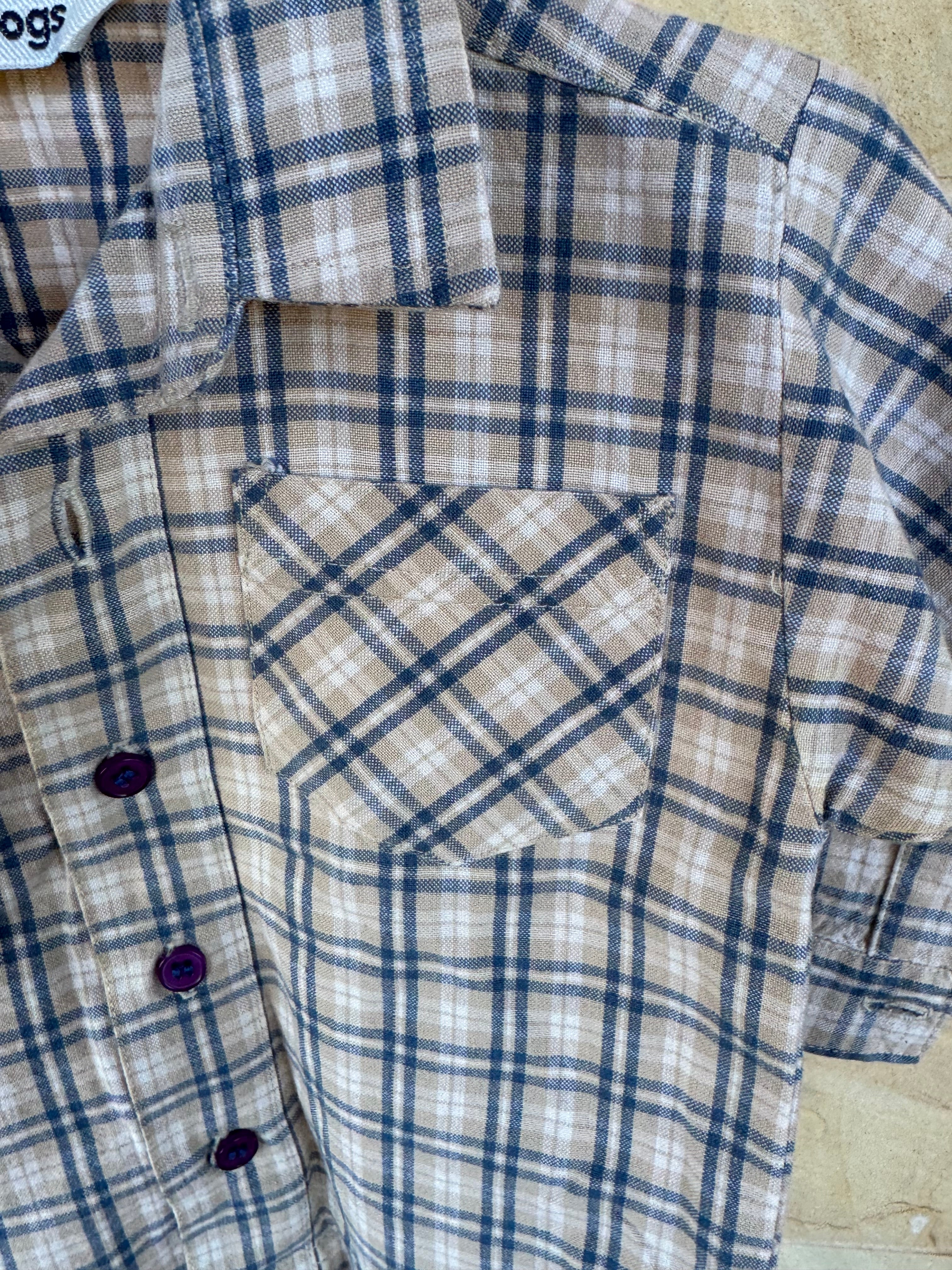 TEDDY TOGS SHIRT 3-6M