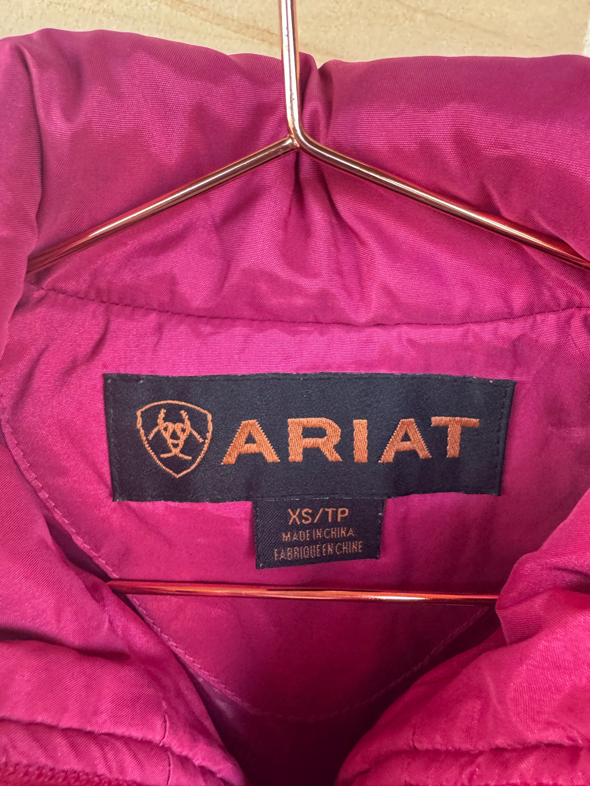 ARIAT PUFFER JACKET XS