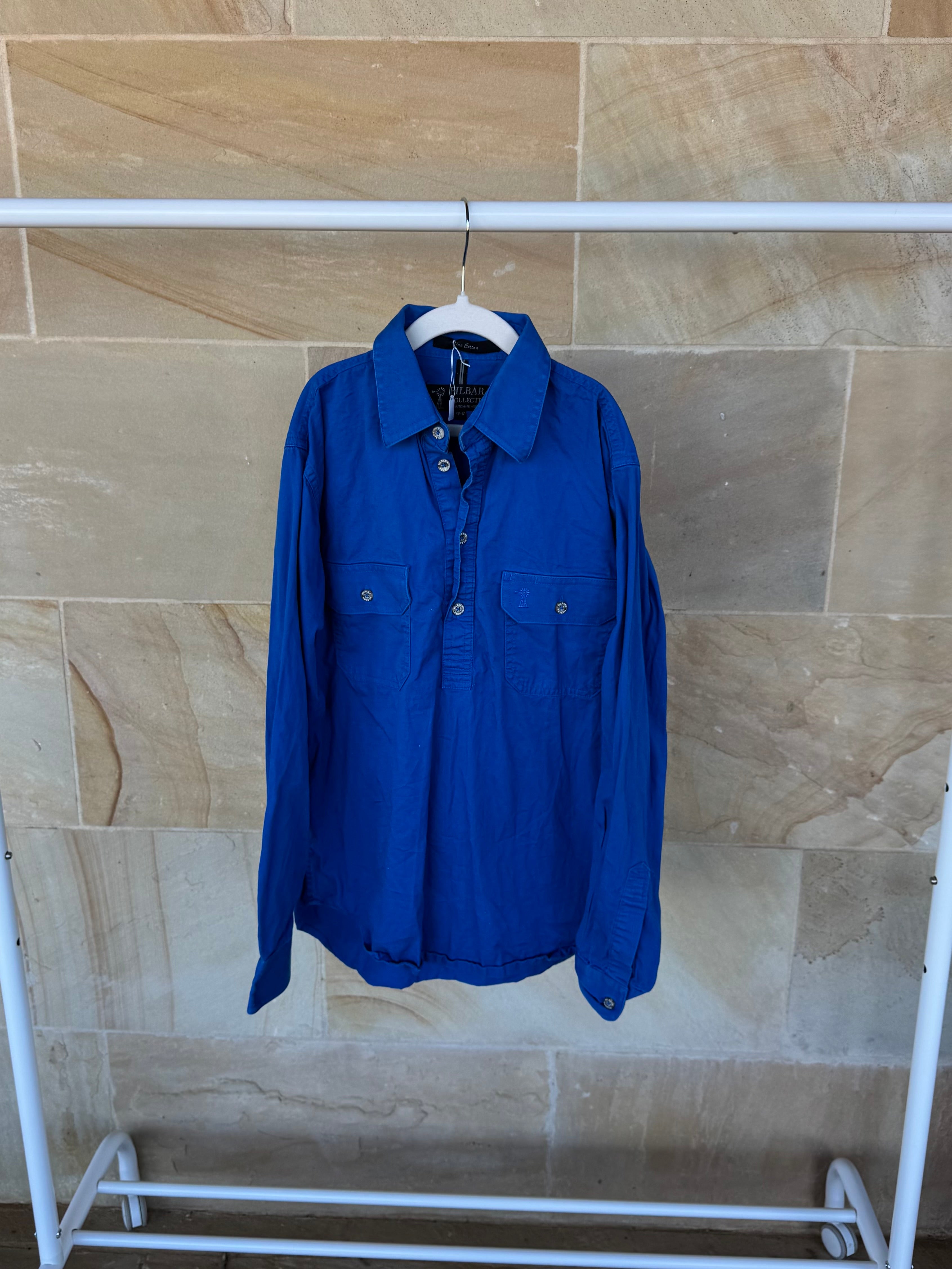 PILBARA KIDS WORK SHIRT 11-12