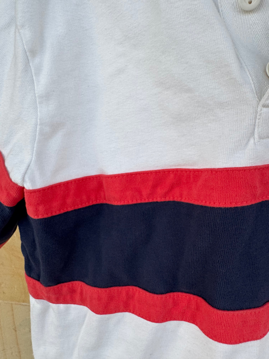 OLD NAVY RUGBY POLO SHIRT M