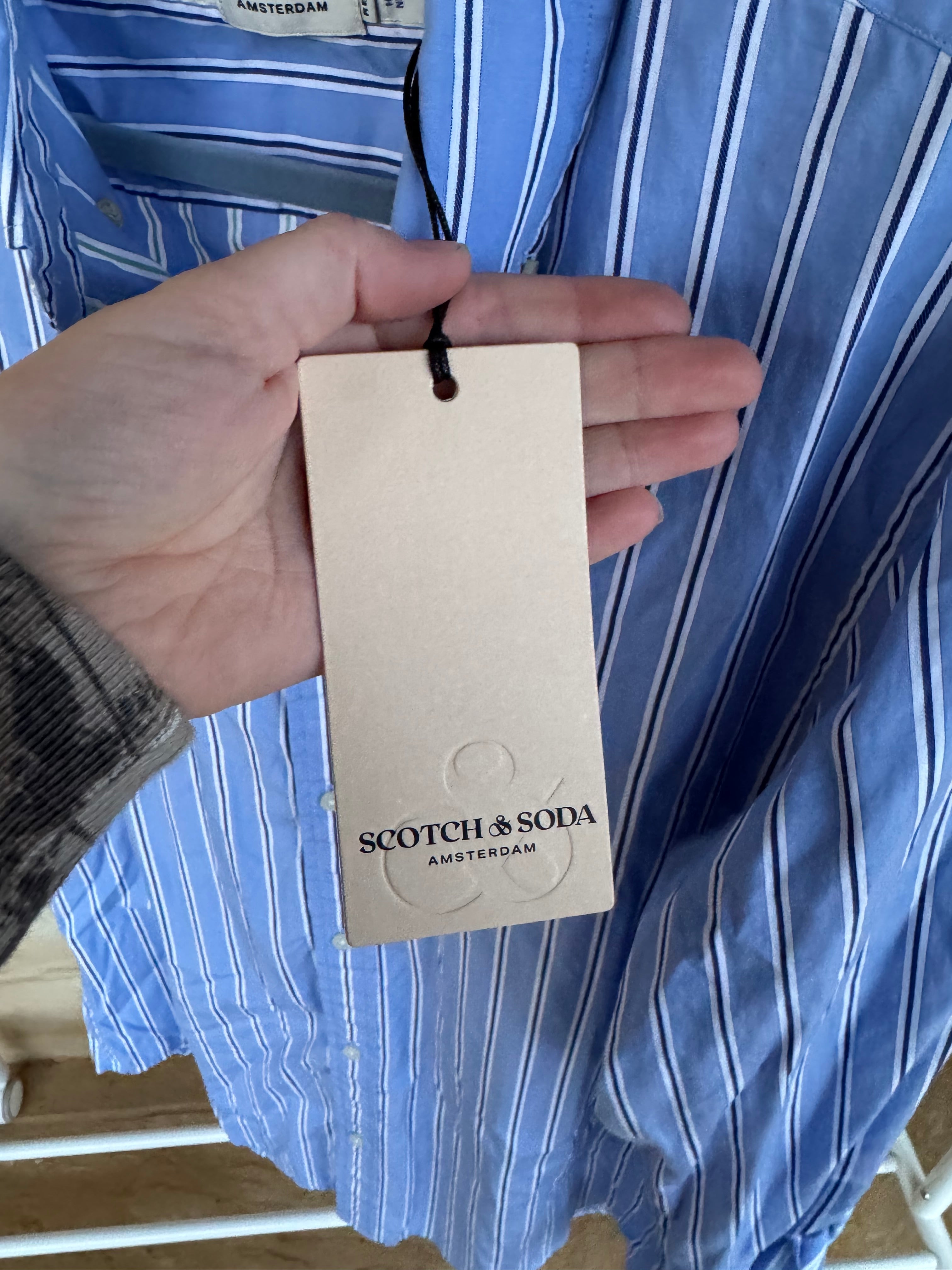 SCOTCH & SODA SHIRT BNWT S