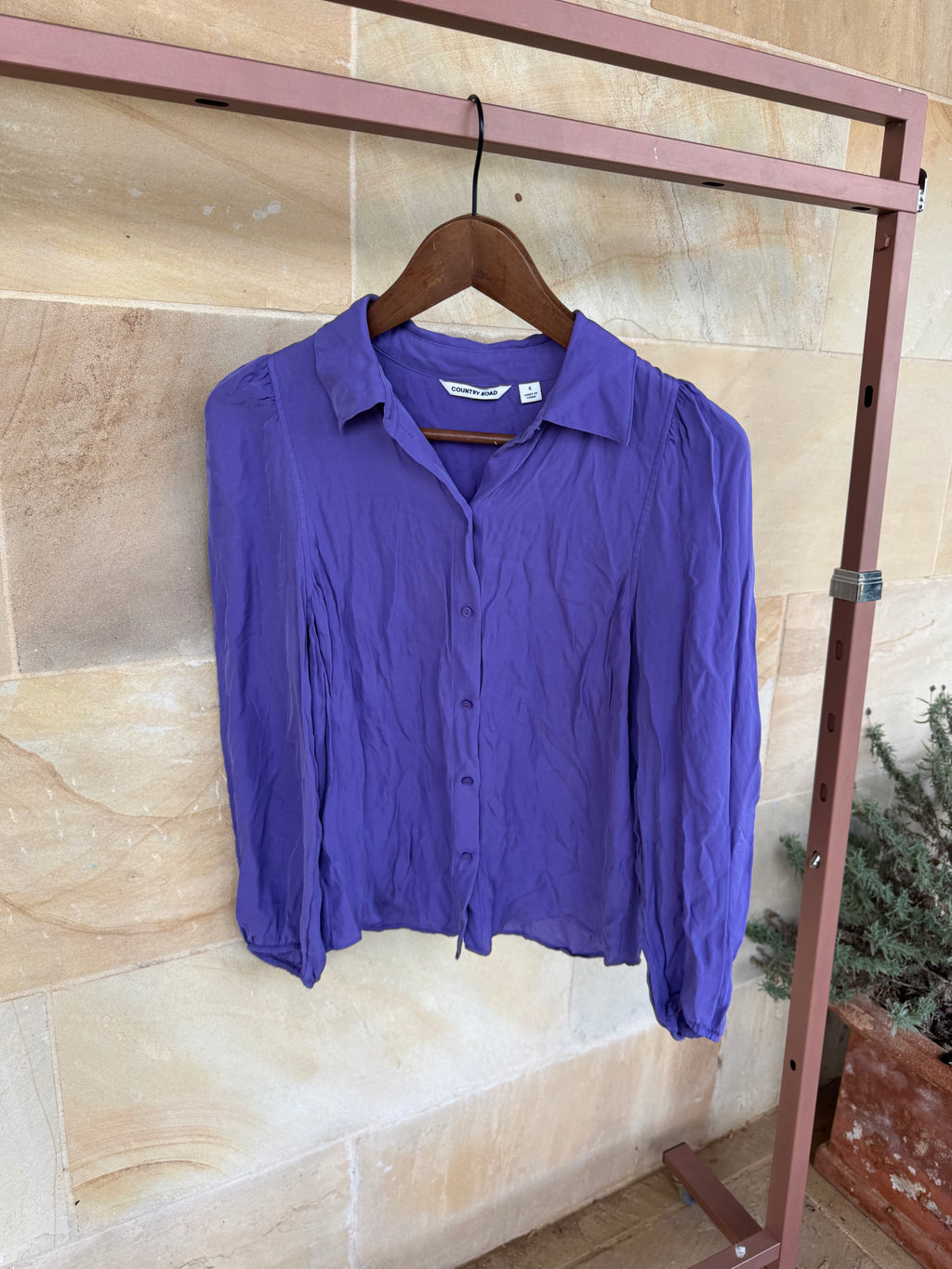 COUNTRY ROAD SILK BLOUSE 6