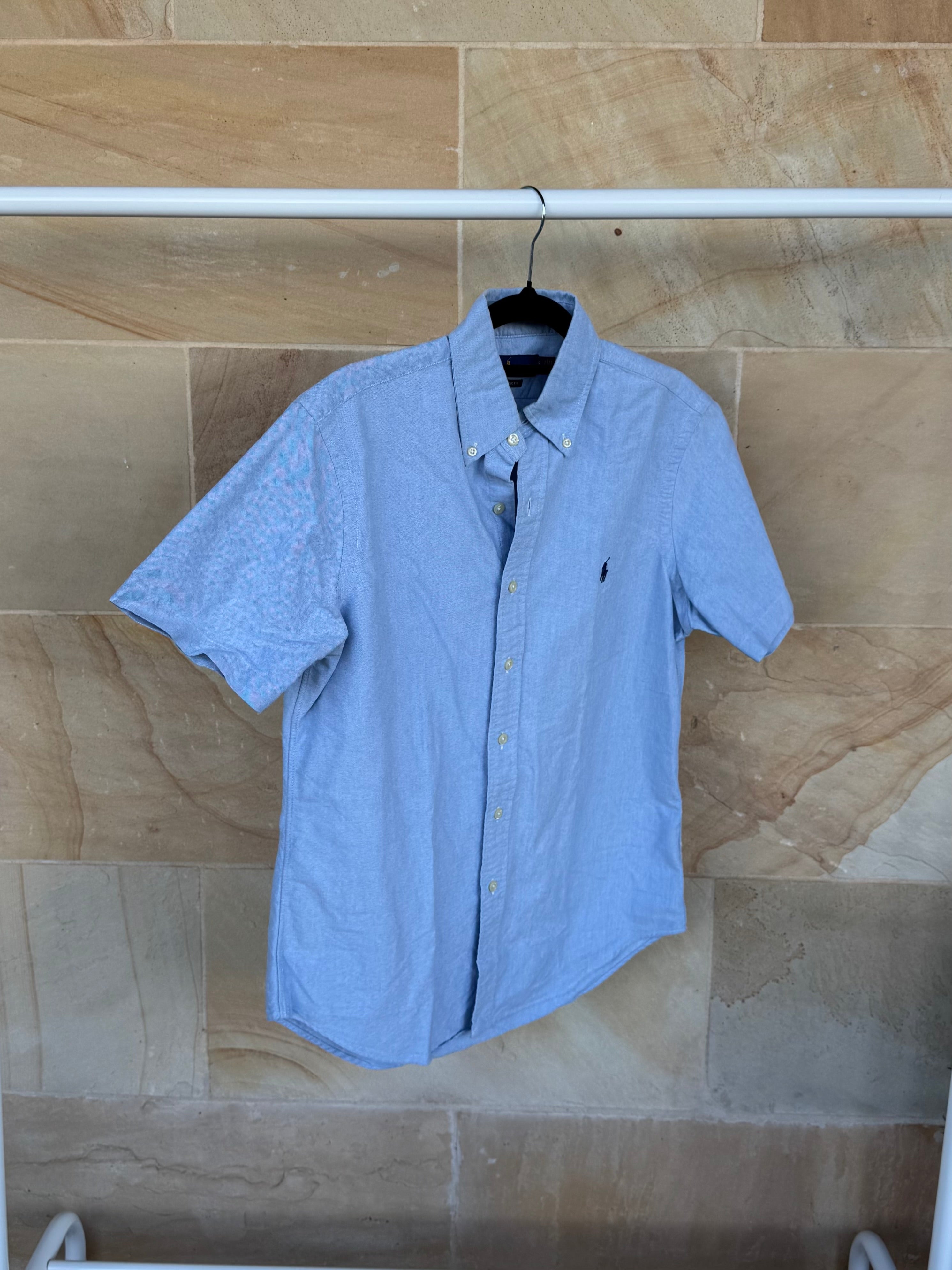POLO RALPH LAUREN SHORT SLEEVE SHIRT S
