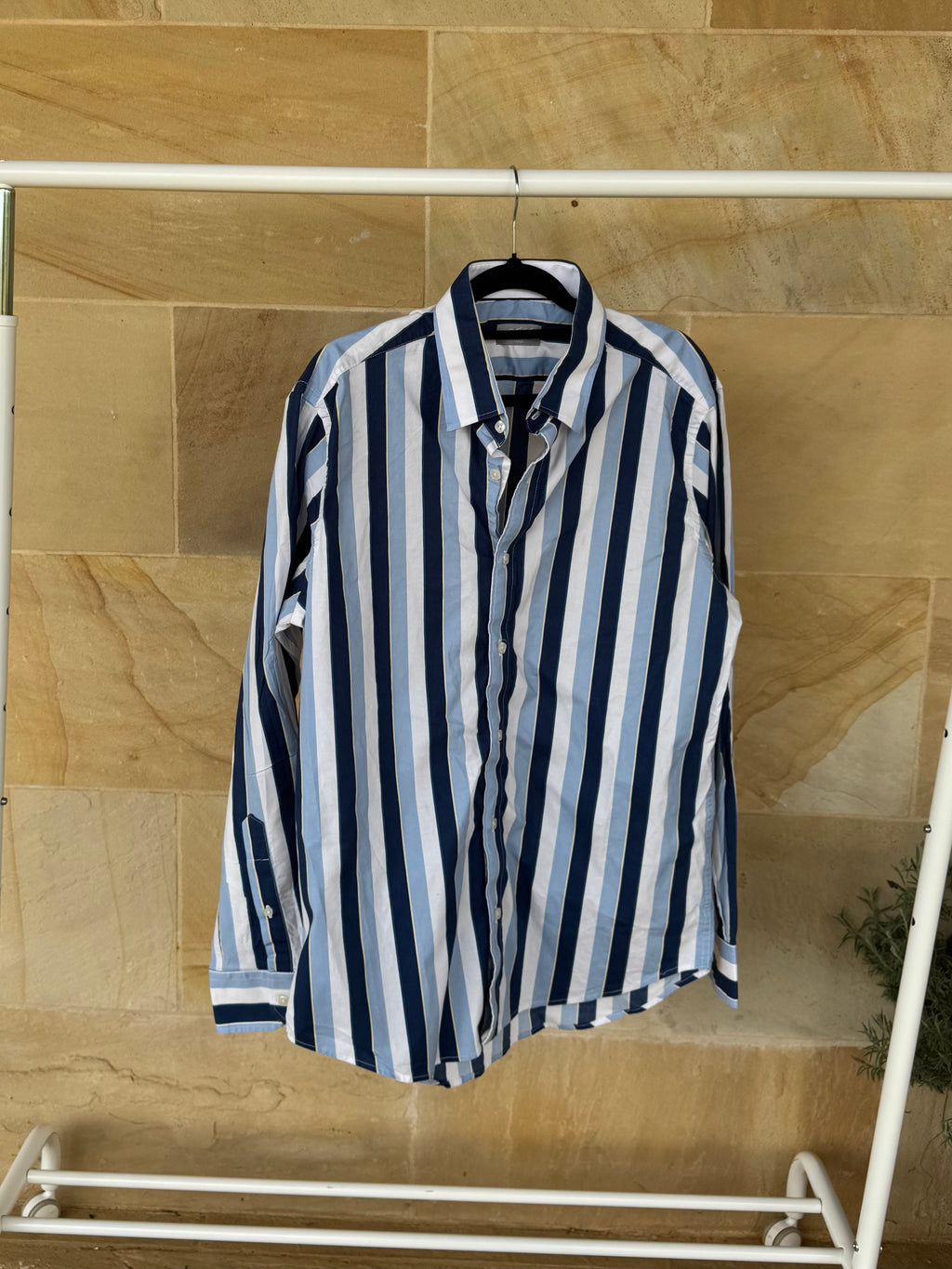 STIK STRIPED SHIRT L