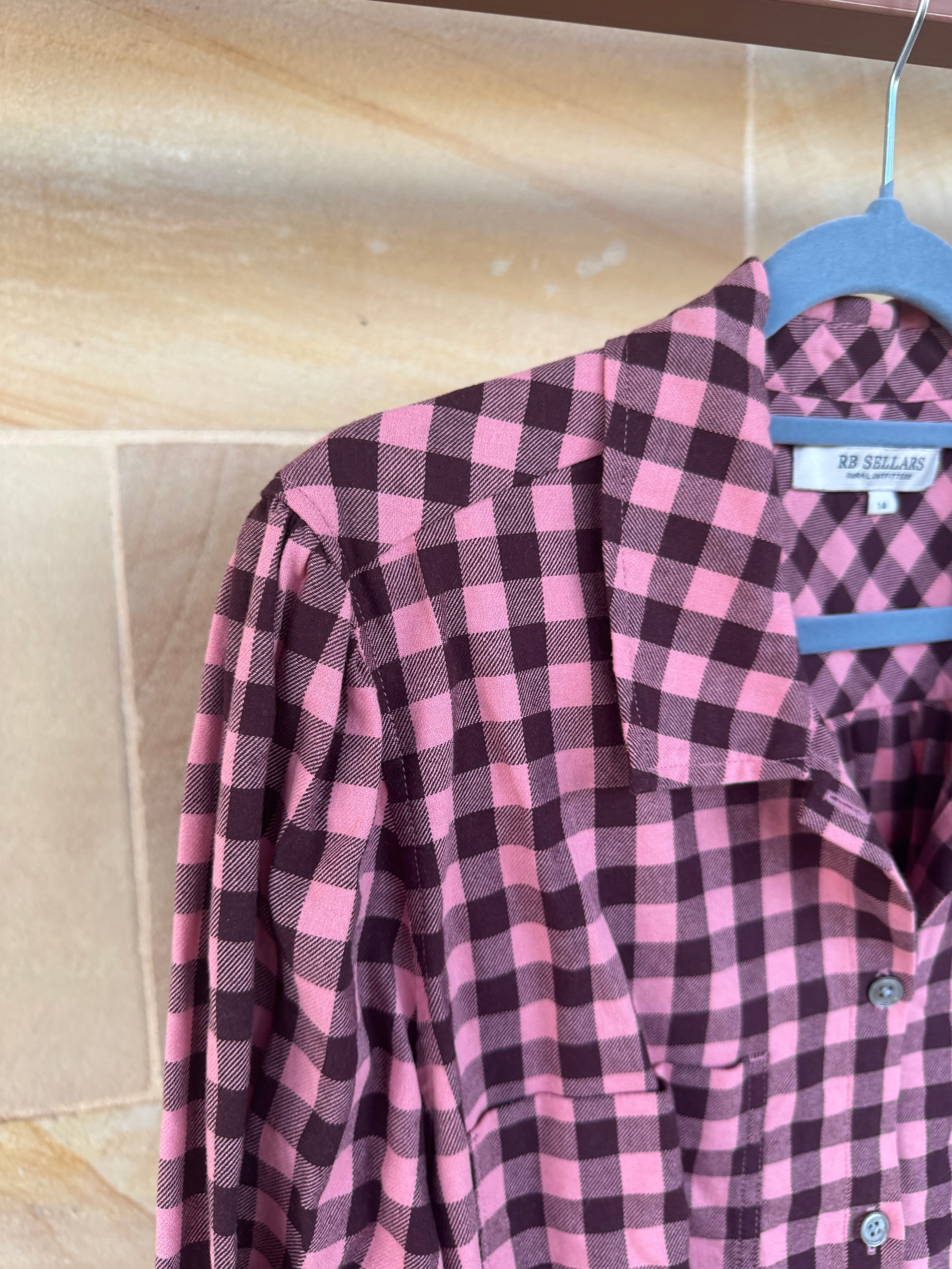 RB SELLARS FLANNEL SHIRT 14
