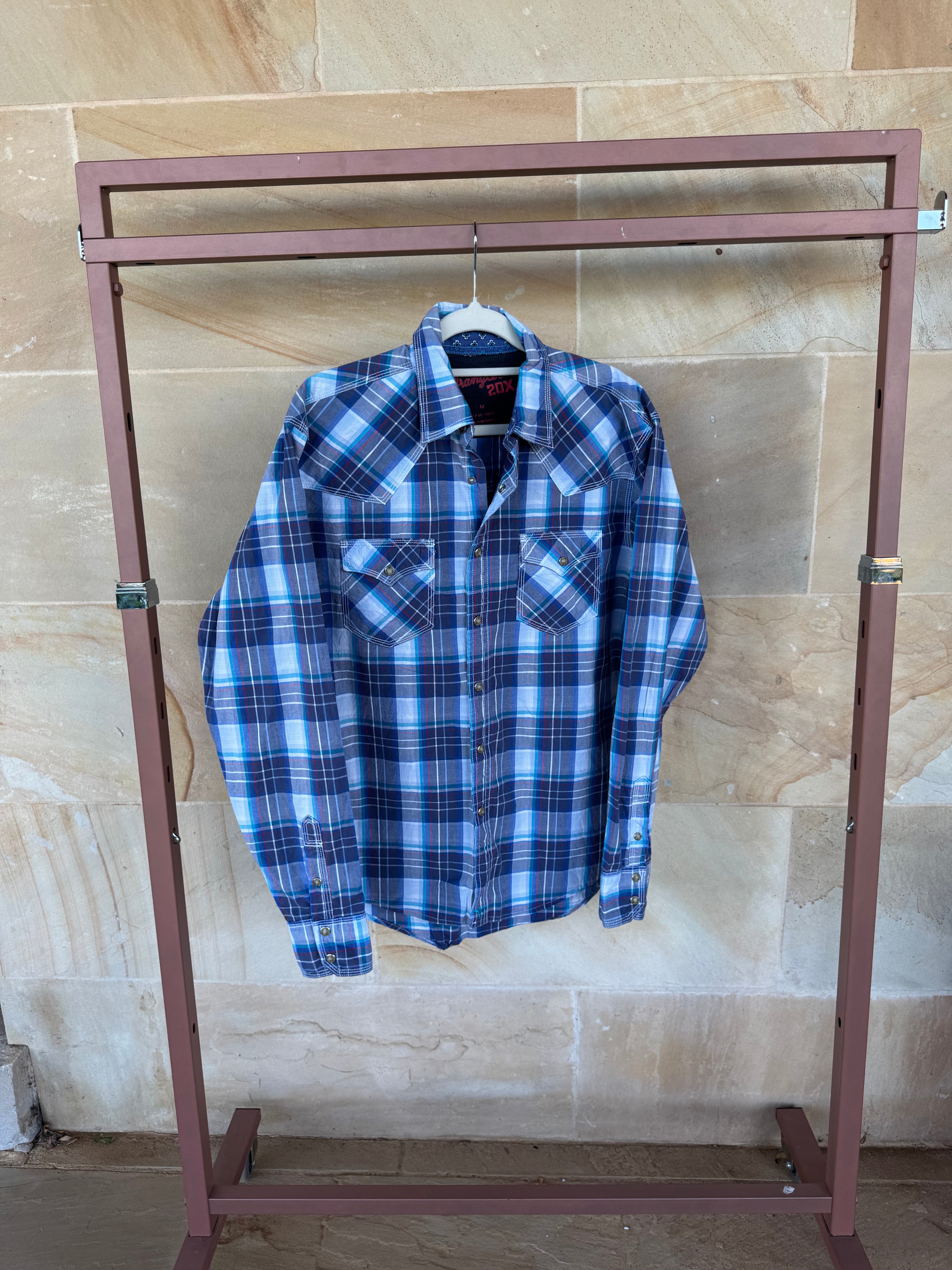 WRANGLER 20X SNAP SHIRT M