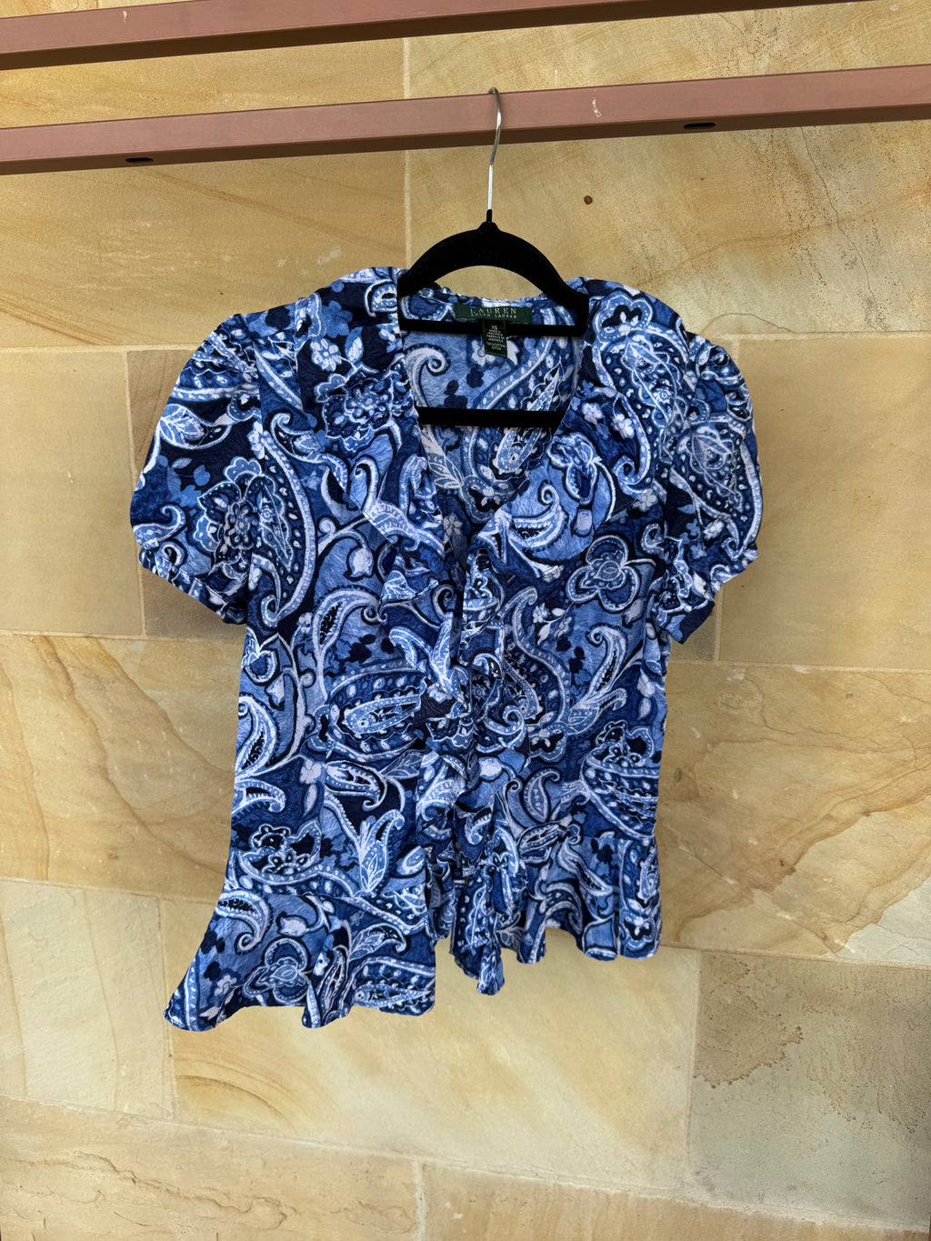 POLO RALPH LAUREN BLOUSE XS