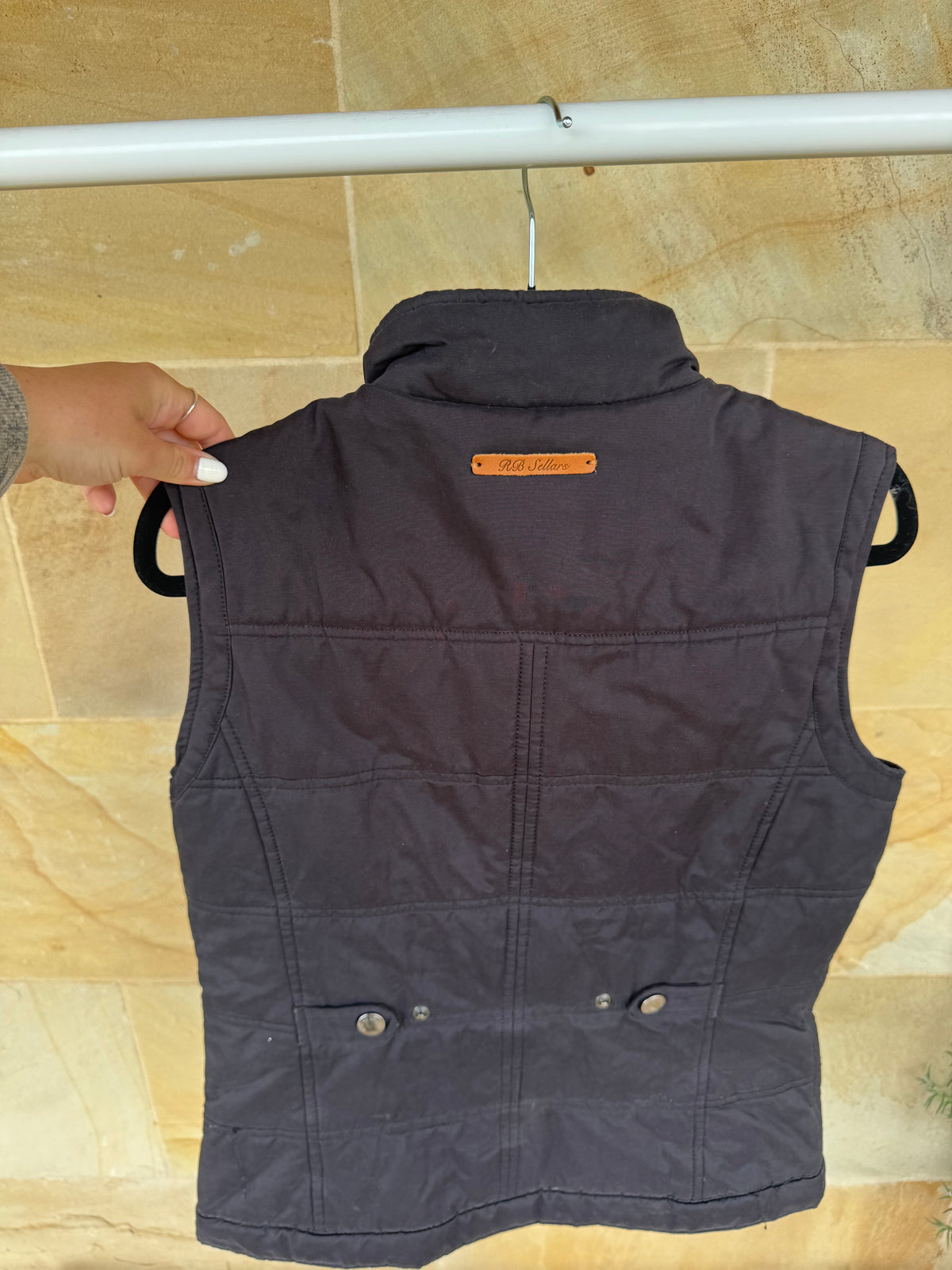 RB SELLARS BLACK GILLET VEST 8