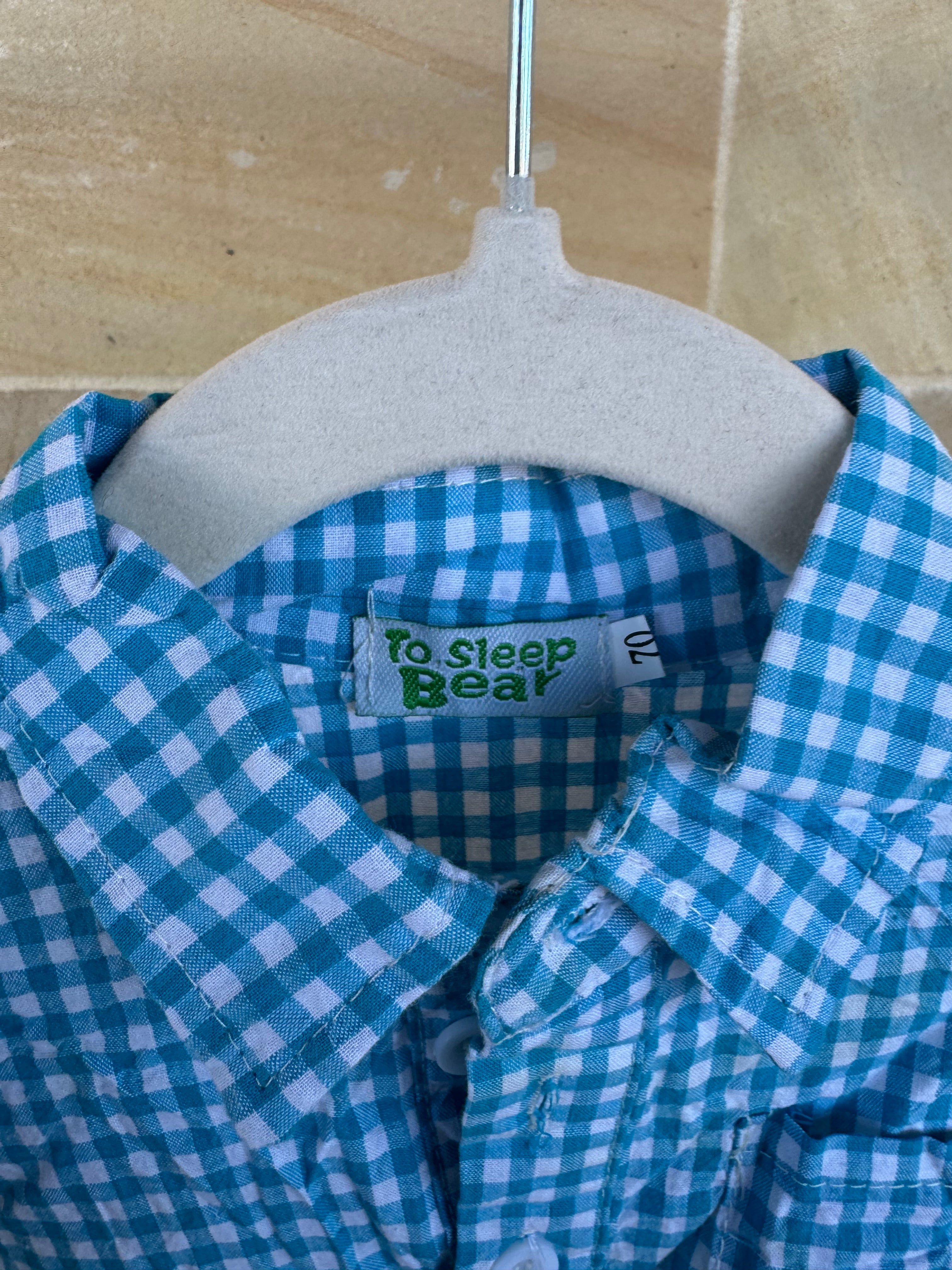 TO SLEEP BEAR SHIRT 6M
