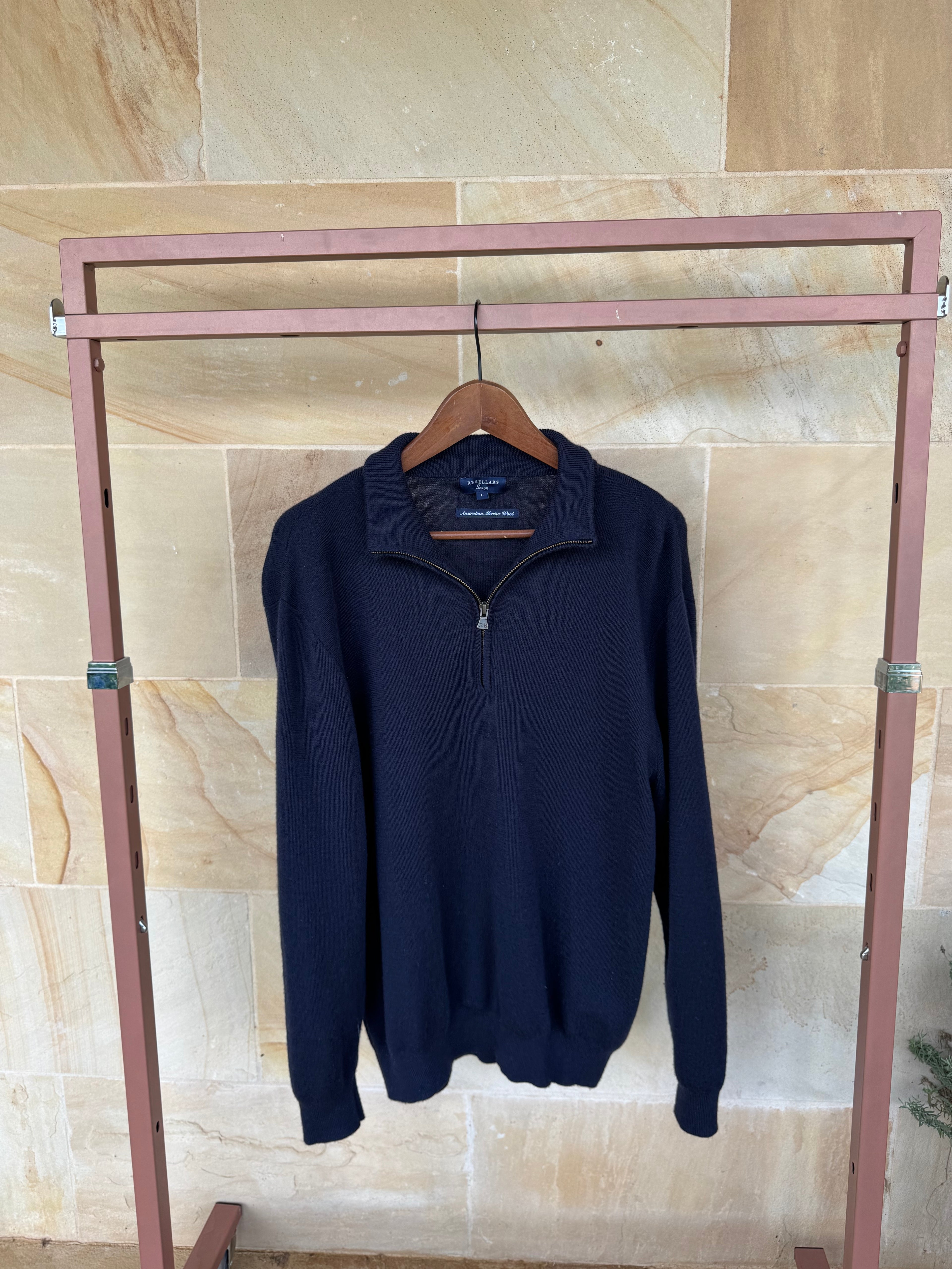 RB SELLARS WOOLEN JUMPER L MENS