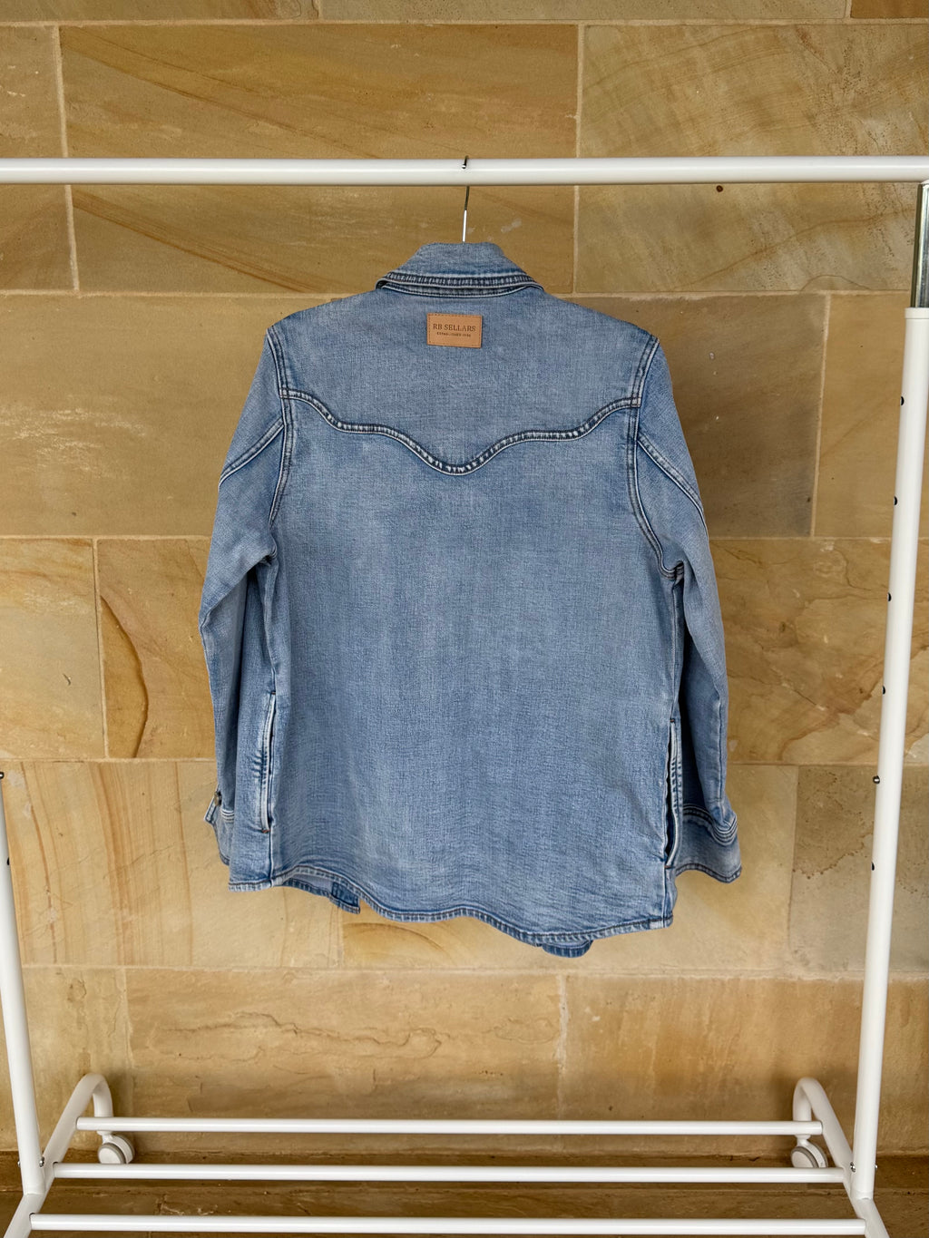 RB SELLARS DENIM SHIRT JACKET XS