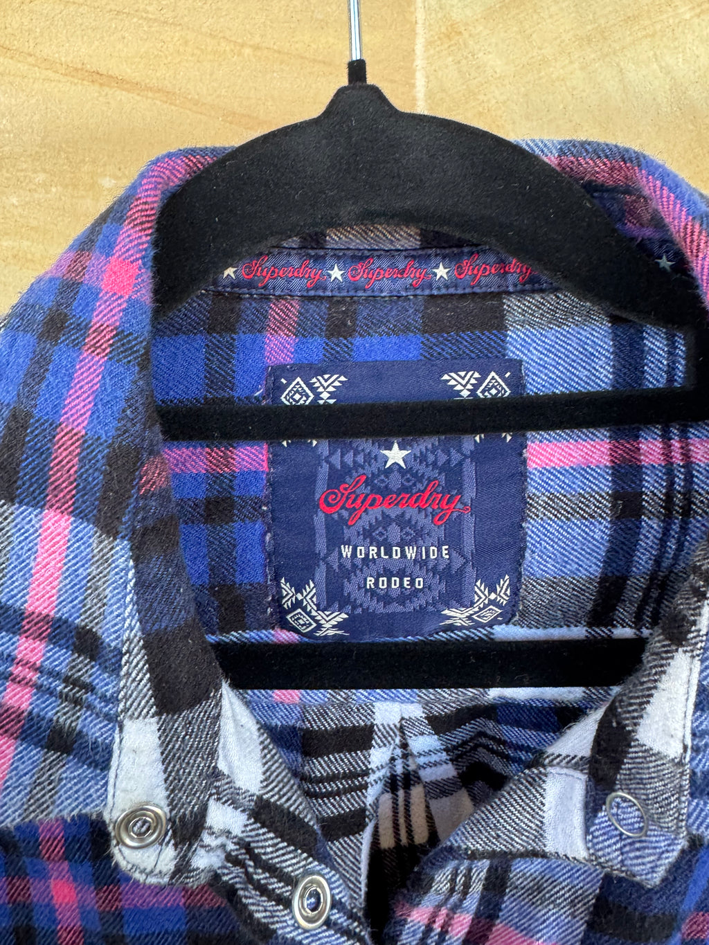 SUPERDRY FLANNELETTE SHIRT 12