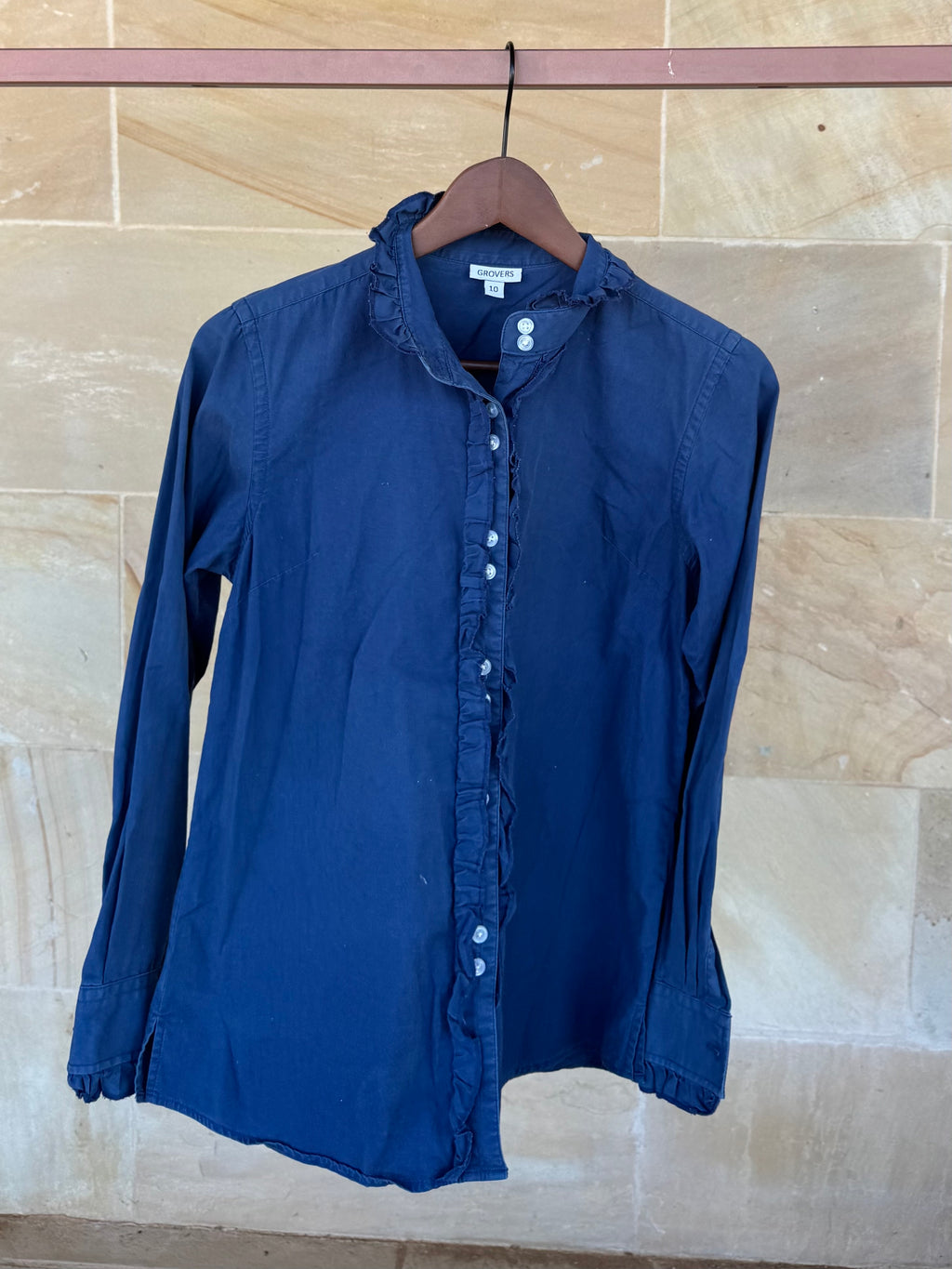 GROVERS RUFFLE SHIRT 10