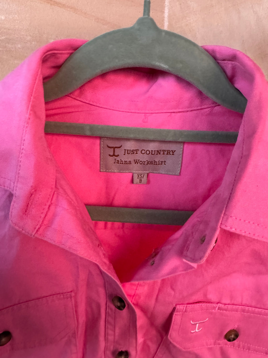 JUST COUNTRY WORKSHIRT 8/XS
