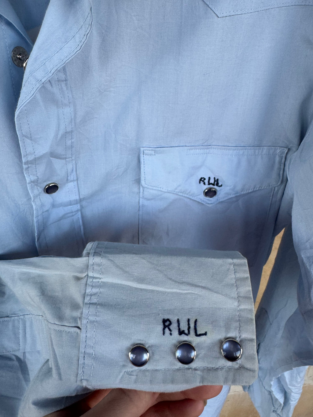 WRANGLER SNAP SHIRT L